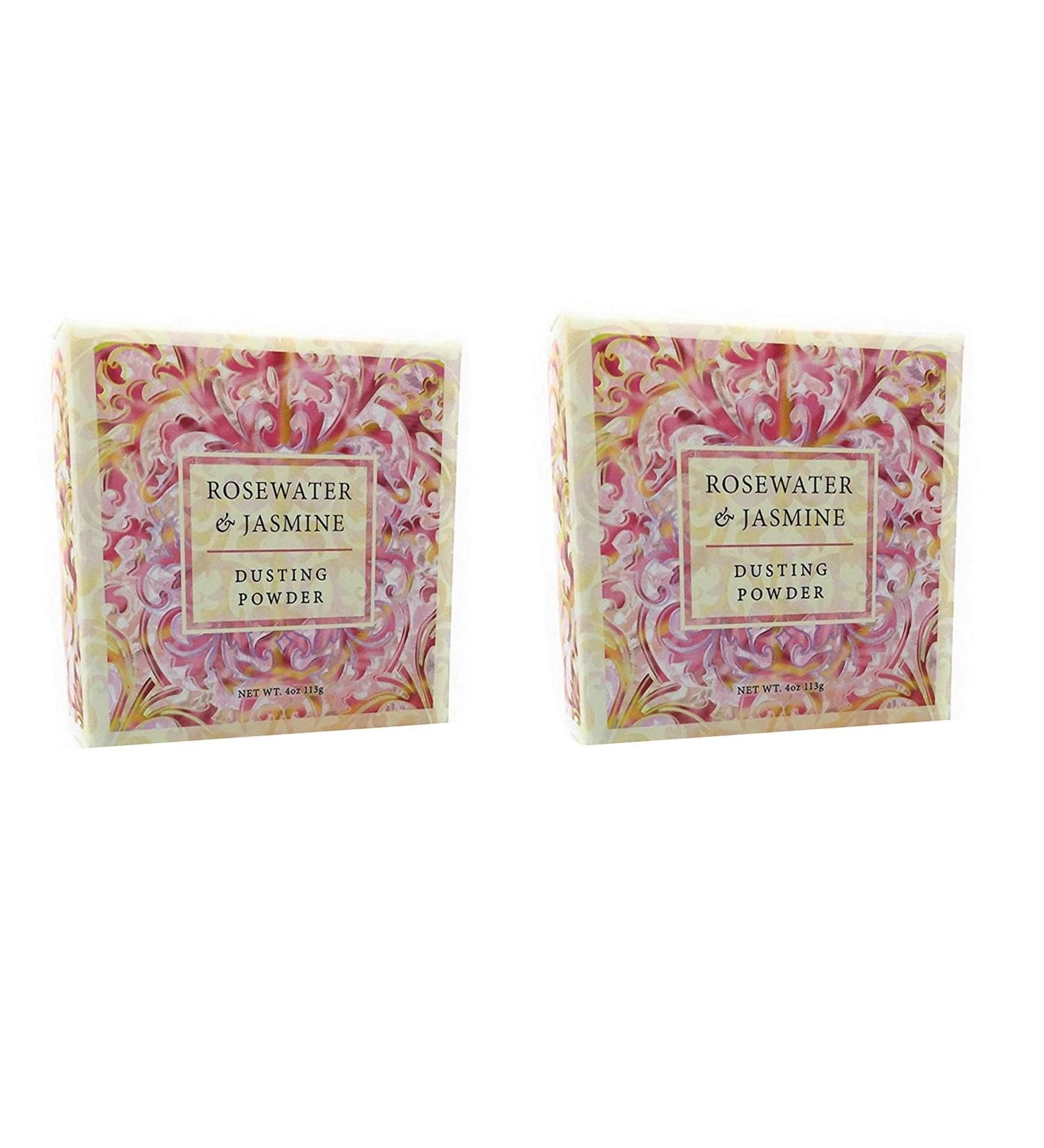 Greenwich Bay Rosewater & Jasmine Dusting Powder 4oz - 2 Pack - Buy Online on SooperMarket.com