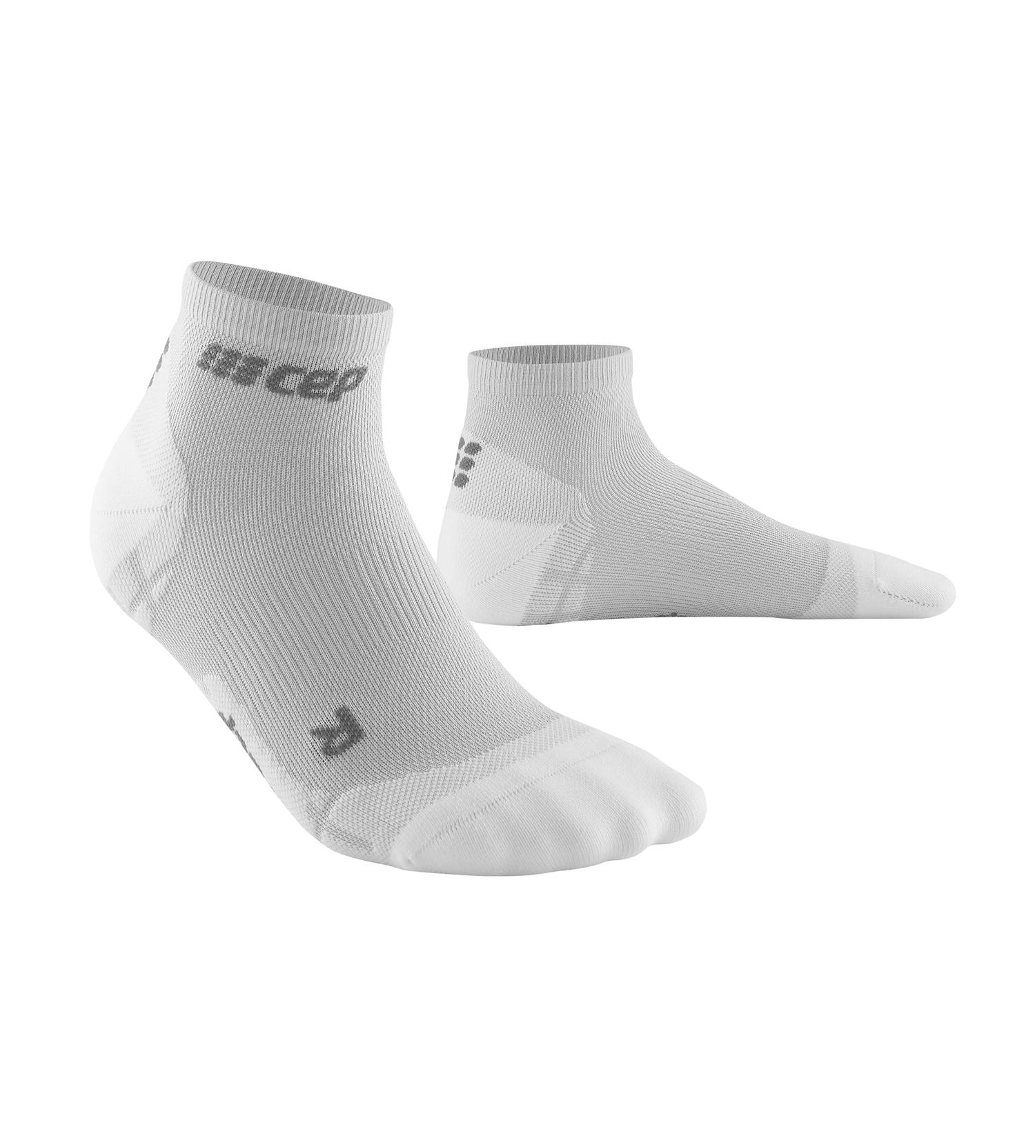 CEP Ultralight Compression Low Cut Socks for Women | Short Sports Socks in Carbon White | Size IV | Lightweight Comfort & Support - Buy Online on SooperMarket.com