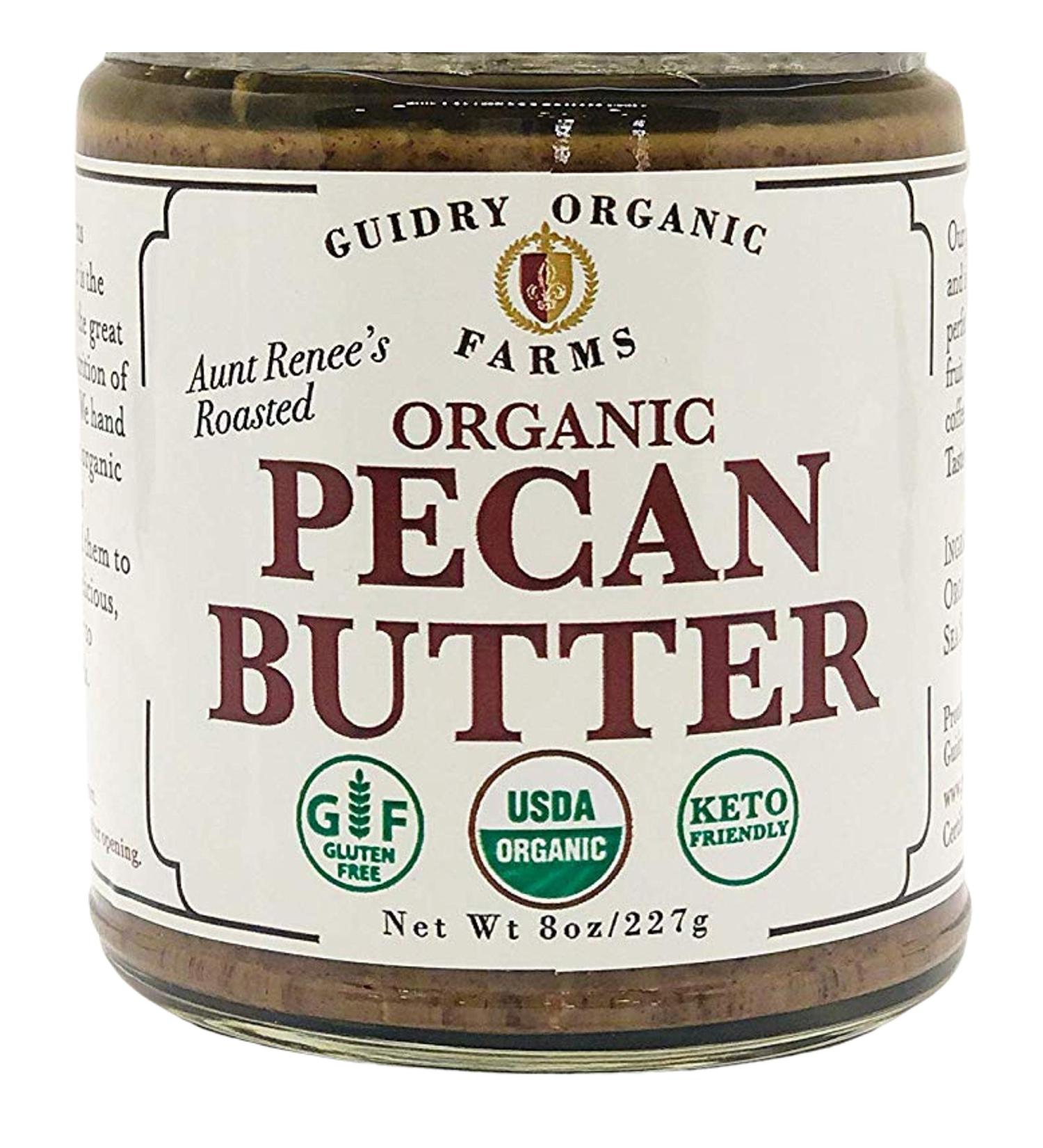 Organic Pecan Butter - Handmade, Keto Friendly, Gluten Free, USDA Certified, All Natural with Sea Salt - No Added Sugar - Buy Online on SooperMarket.com