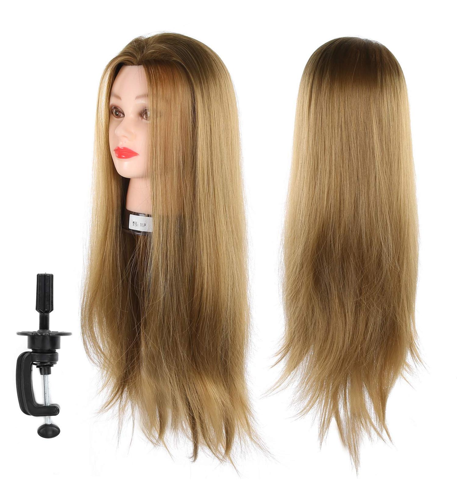 65 cm Friseur-Trainingskopf aus Hochtemperaturfaser - Flauschig & Pflegeleicht f r Thermo-Styling | Internationale Lieferung - Buy Online on SooperMarket.com