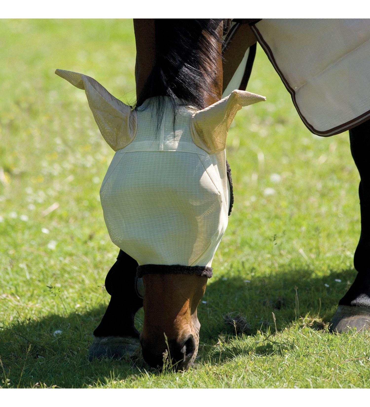 Horseware Amigo Flymask fly mask oatmeal pony