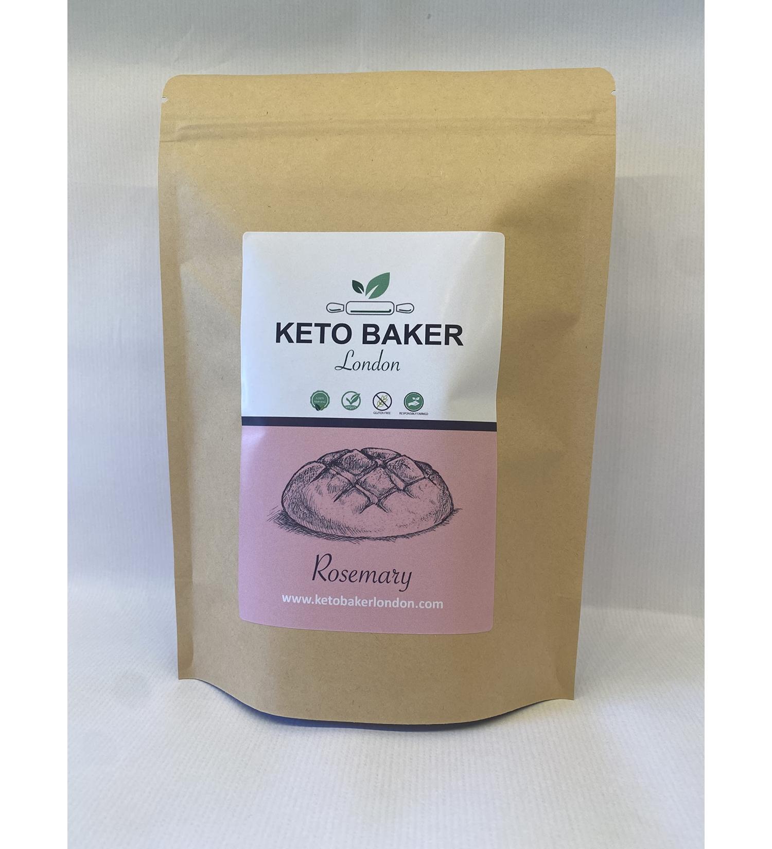 Keto Baker London Bread and Cake Mix - Rosemary Bread Vegan Gluten-Free Low-Carb - Buy Online on SooperMarket.com