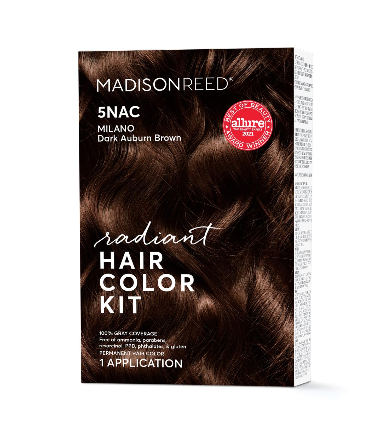 Madison Reed Radiant Hair Color Kit Milano Brown (5NAC) Shades of Black 1 Pack - Buy Online on SooperMarket.com