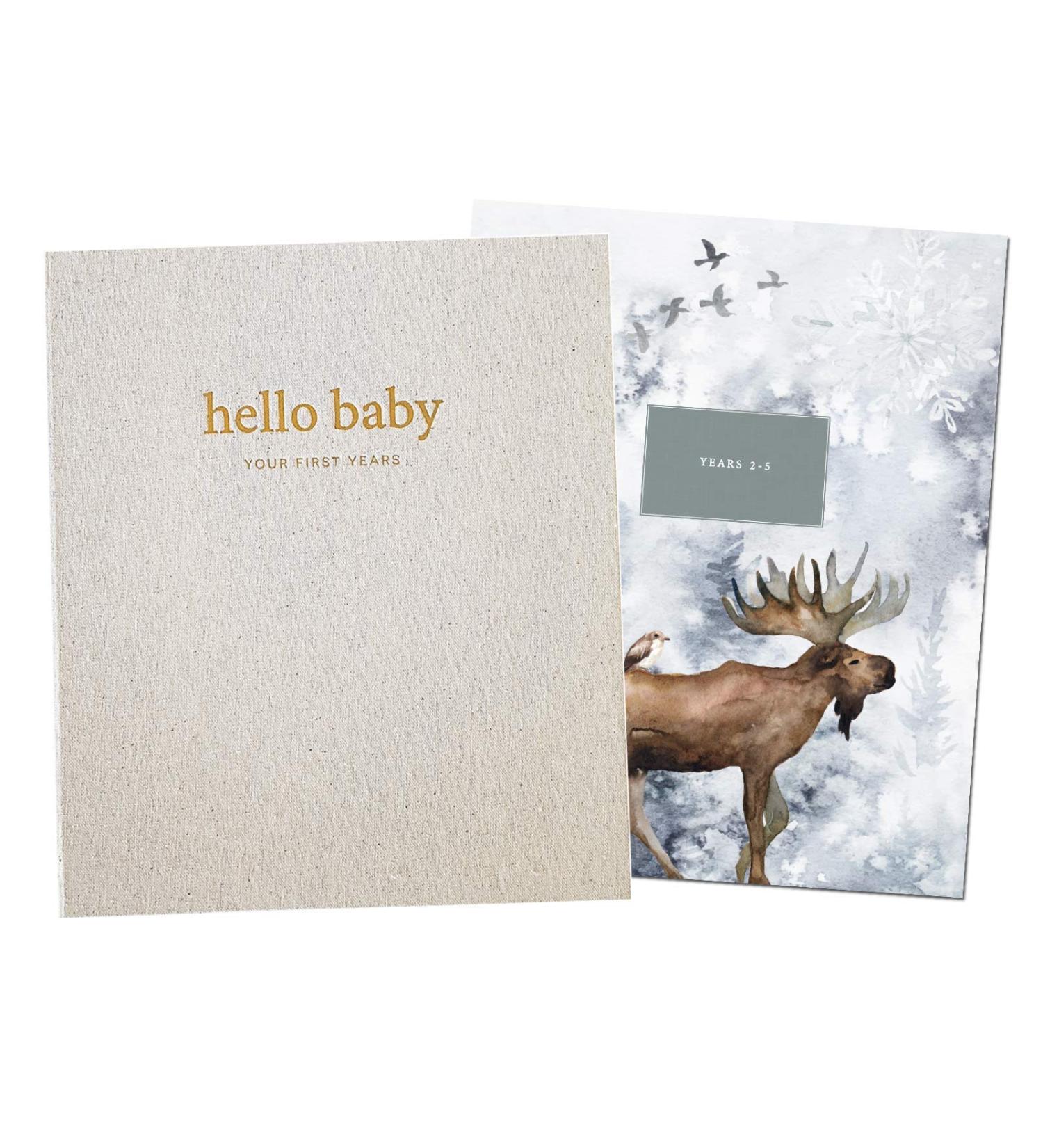 Unisex Baby Memory Book | Minimalist First Year Keepsake | Baby Milestones Scrapbook | Gender-Neutral Journal | Peachly - Buy Online on SooperMarket.com
