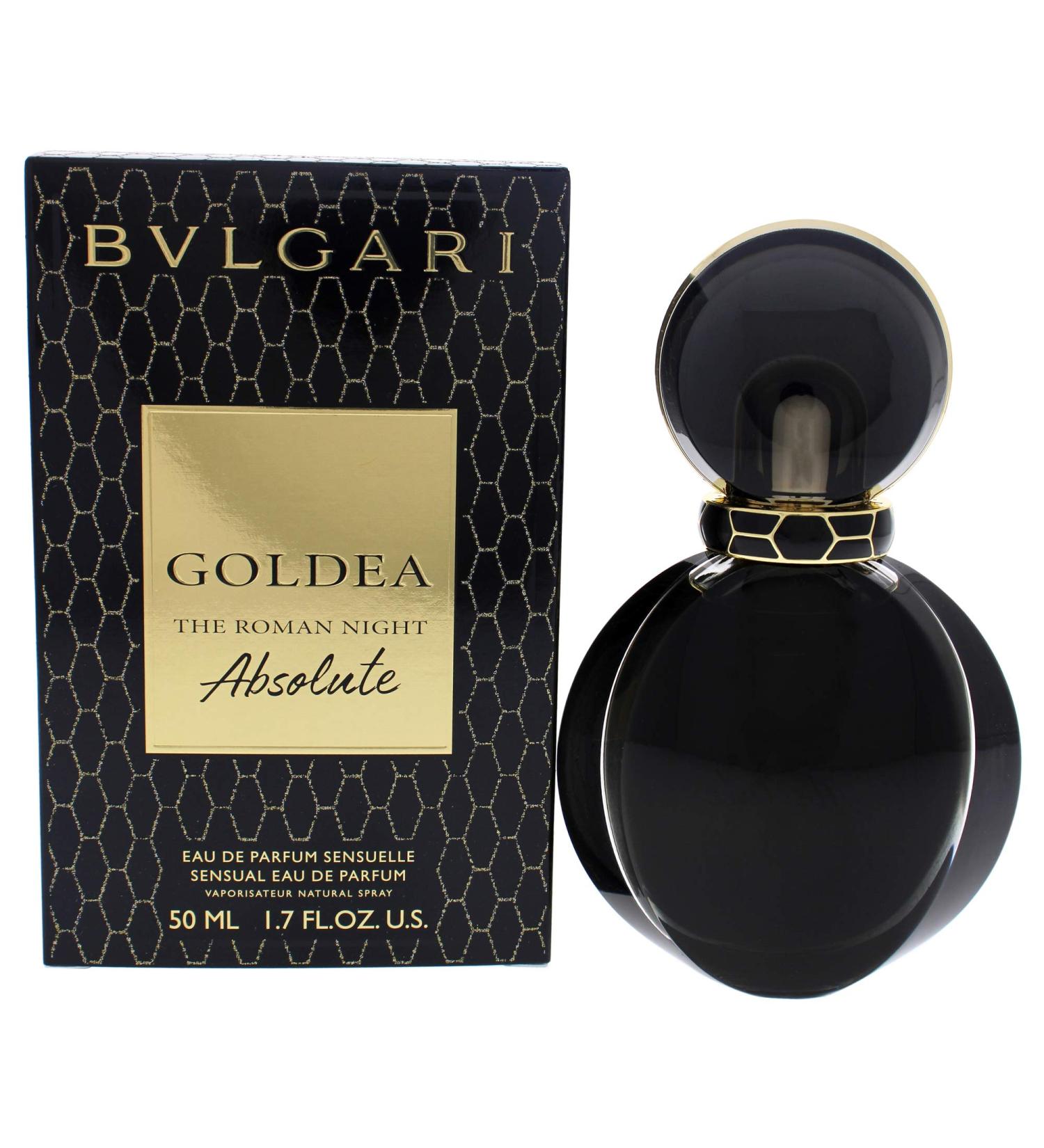 Bvlgari Goldea The Roman Night Absolute Women 1.7 oz EDP Spray Floral 1.7 Ounce (Pack of 1) - Buy Online on SooperMarket.com