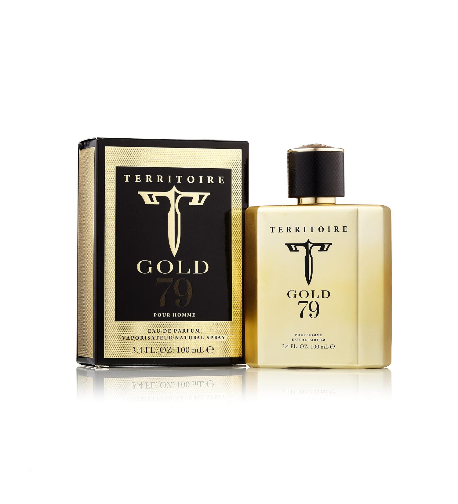 Territoire Eau De Parfum Men's Cologne (Gold 79) - Luxury Scent for Men - Buy Online on SooperMarket.com