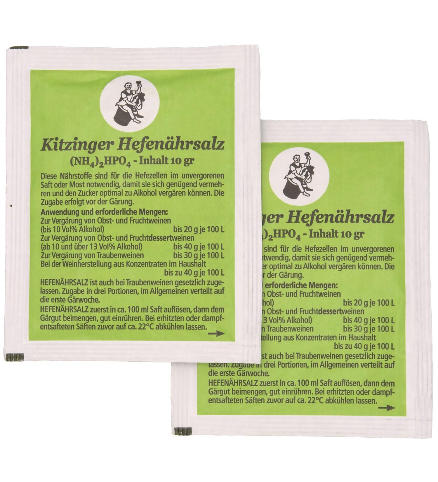 Arauner Kitzinger Hefen chnalz 10 g (2) - High-Quality Yeast for International Baking | Shop Now - Buy Online on SooperMarket.com
