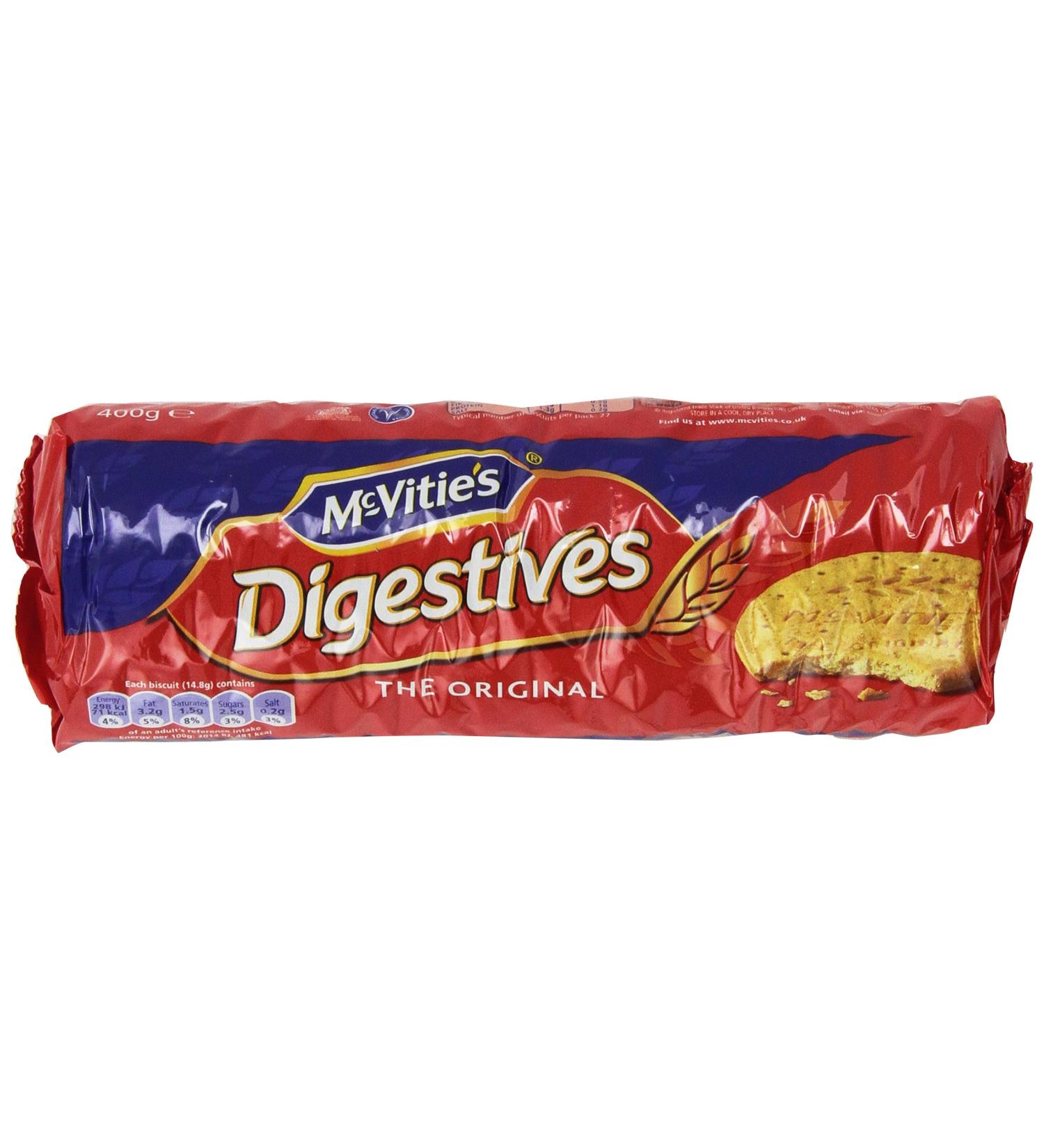 McVitie's Digestive Biscuits 400g 3 Pack - Original 14.1 Ounce (Pack of 3) - Buy Online on SooperMarket.com