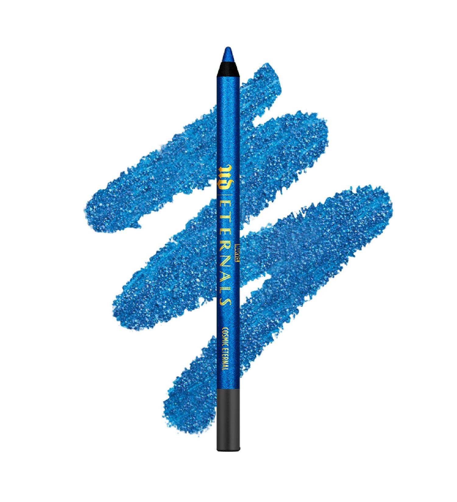 Urban Decay Eternals 24/7 Glide-On Eye Pencil - Eternal Blue Shimmer with Micro-Sparkle - Waterproof Eyeliner - Long-Lasting Intense Color - Buy Online on SooperMarket.com