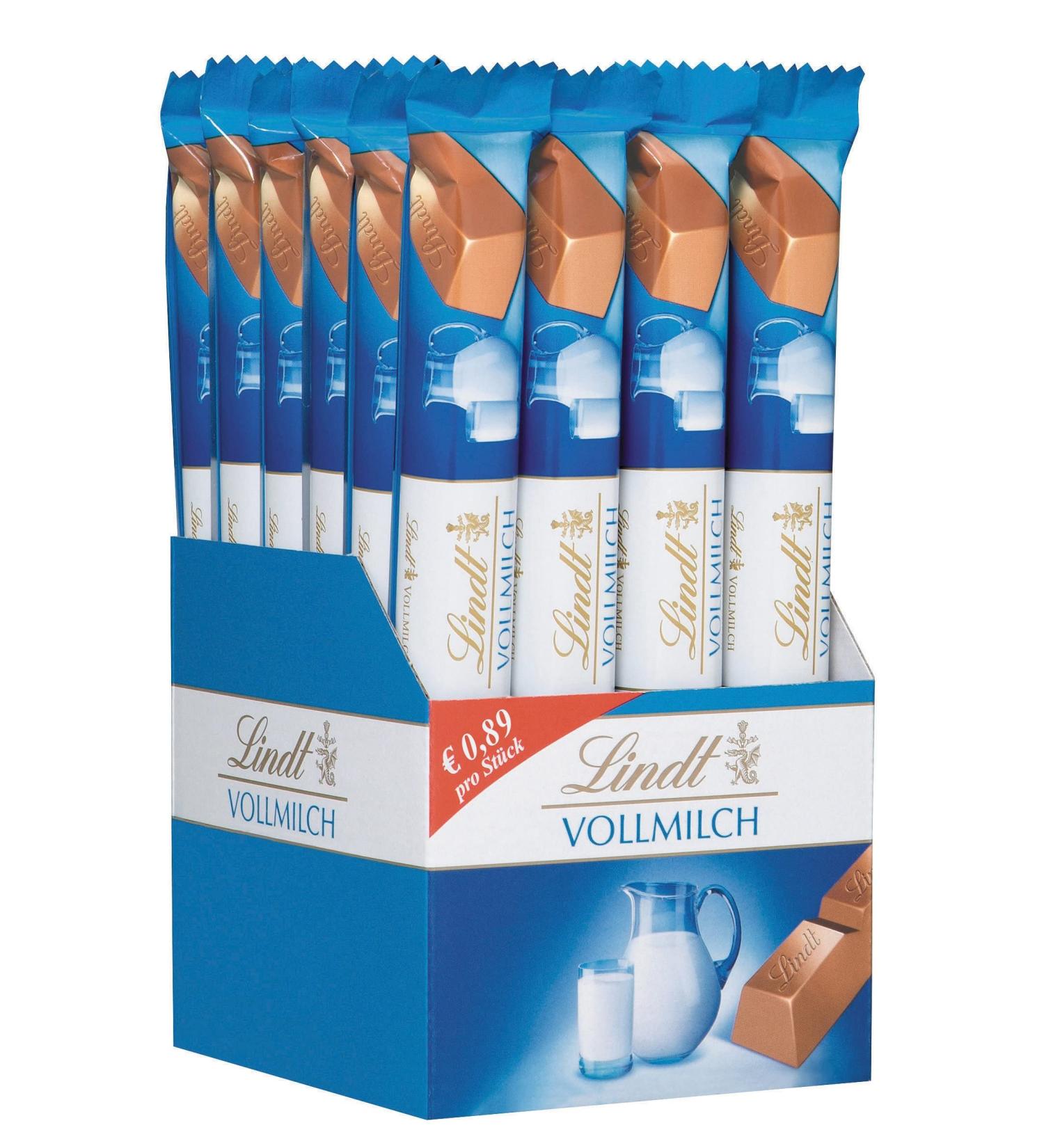 Buy Lindt Lindor Whole Milk Chocolate Sticks | 24 x 40g | Premium Praline Gift & Large Chocolate Pack - Perfect for Gifting & Indulgence - Buy Online on SooperMarket.com