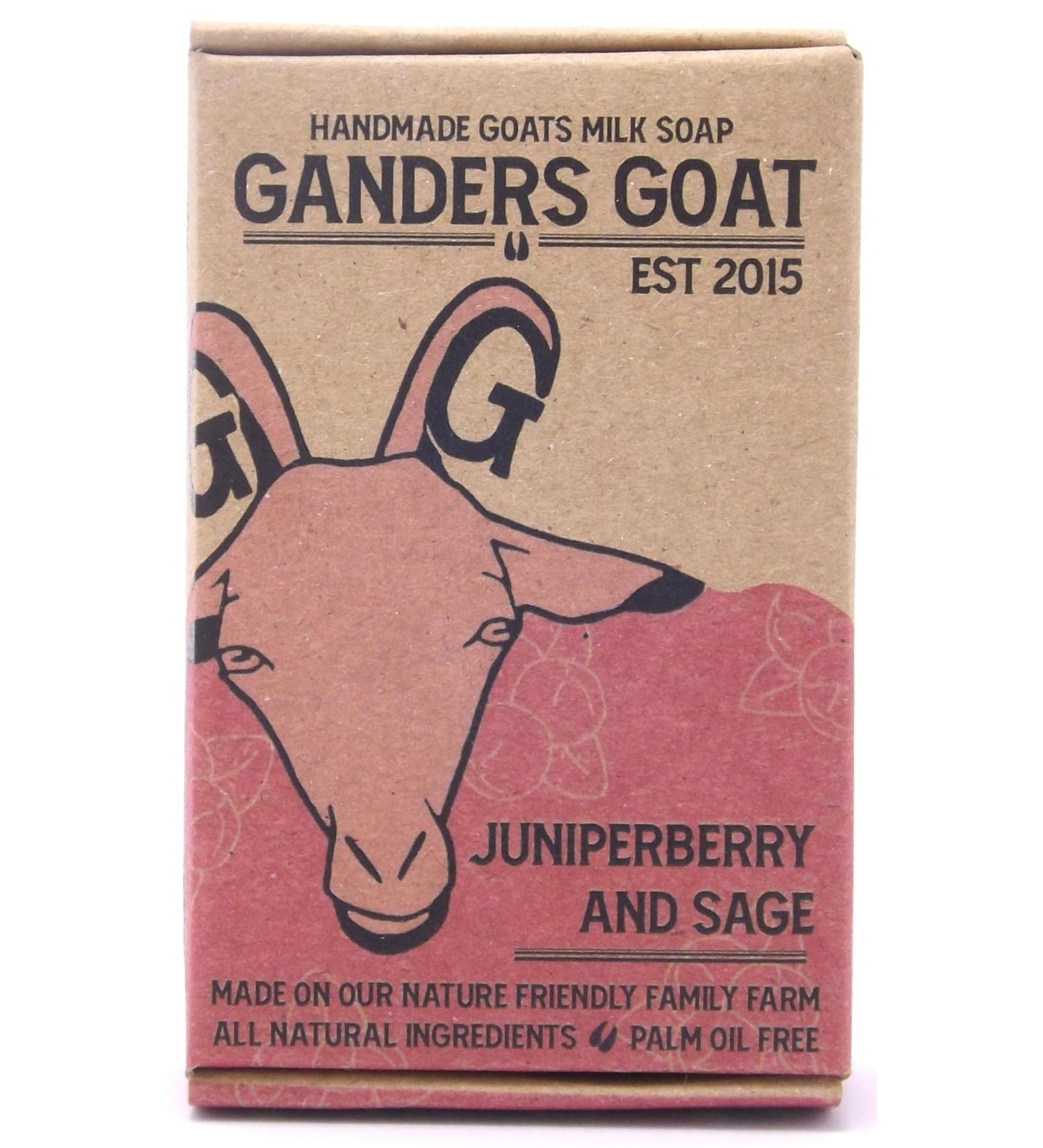 Juniper and Sage Scented Goat Milk Soap 100g Minimal Ingredients Palm Oil Free Handmade Biodegradable. - Buy Online on SooperMarket.com