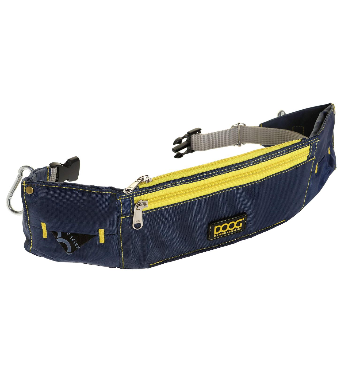 DOOG Walkie Belt - Navy/Yellow Camouflage | Ideal for Dogs | Durable & Stylish Design for Outdoor Adventures - Buy Online on SooperMarket.com