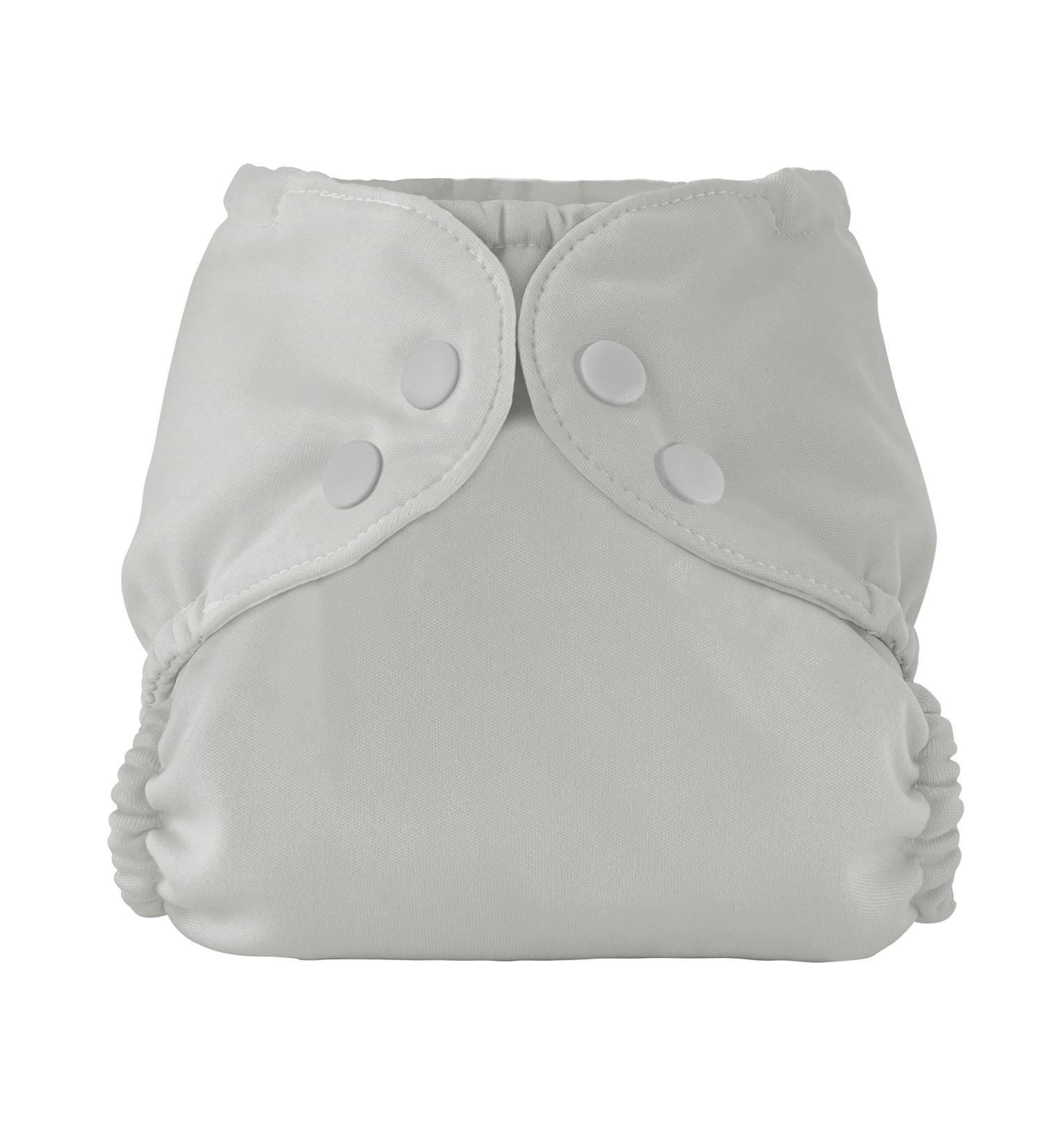 Esembly Waterproof Cloth Diaper Cover Swim Diaper | Size 2 (18-35lbs) | Dove Color | Leak-Proof & Breathable Reusable Diaper - Buy Online on SooperMarket.com
