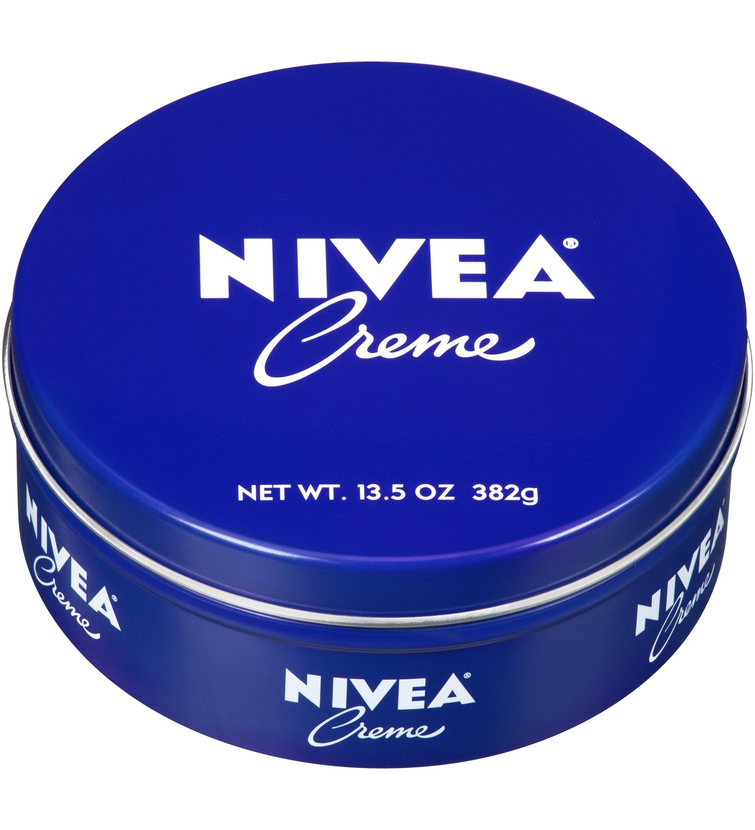 NIVEA Creme Moisturizing Cream 13.5 Oz Tin Unscented - Body, Face, and Hand Moisturizer - Buy Online on SooperMarket.com