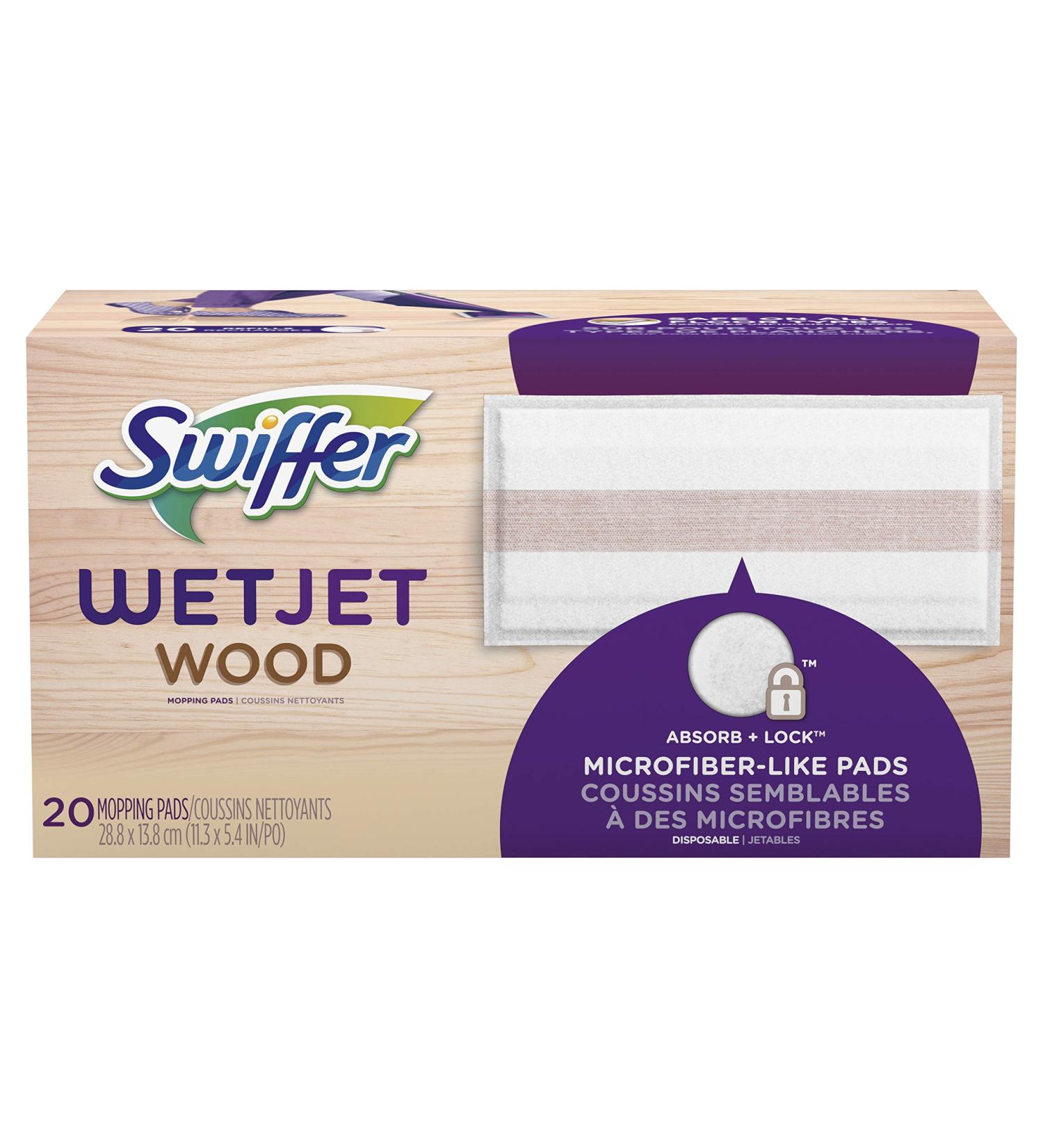 Swiffer WetJet Mops for Floor Cleaning  Hardwood Floor Cleaner Spray Mop Pad Refill  20 Count - Buy Online on SooperMarket.com