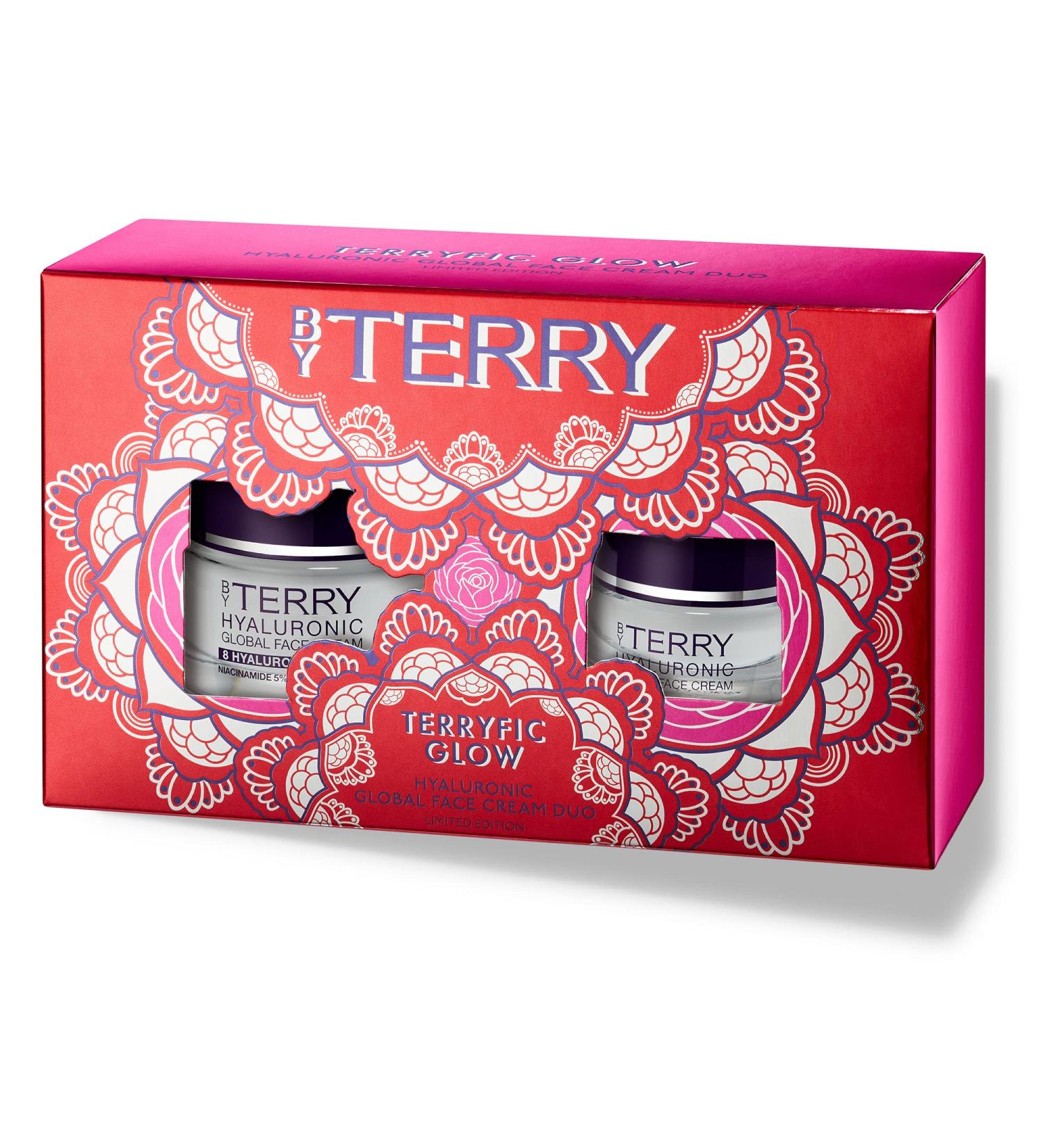 Buy By Terry Face Moisturizer | Terryfic Glow Hyaluronic Acid Global Face Cream Duo - Hydrates & Illuminates with Niacinamide - Buy Online on SooperMarket.com