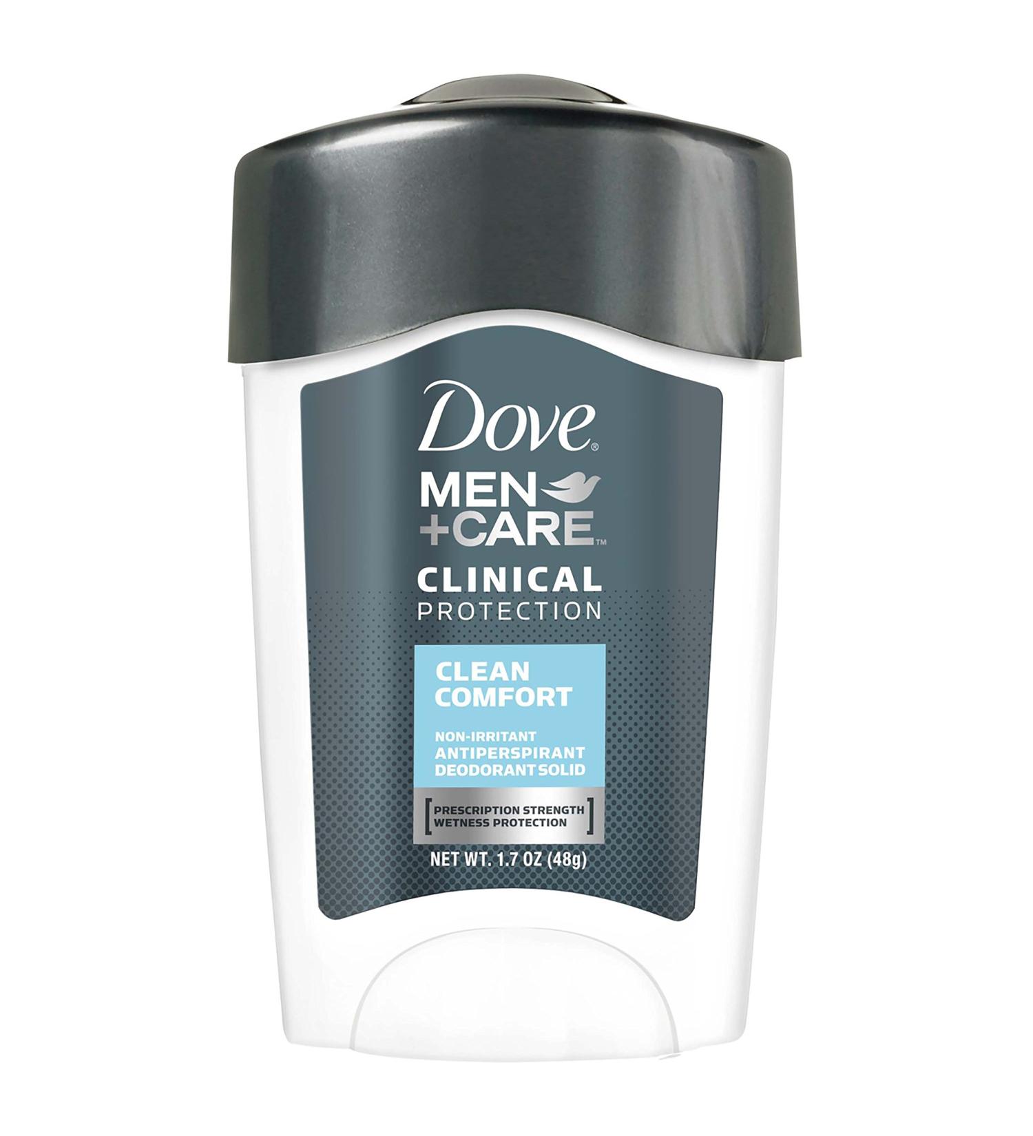 Dove Men+Care Clinical Protection Antiperspirant 1.7 oz - Clean Comfort - Buy Online on SooperMarket.com