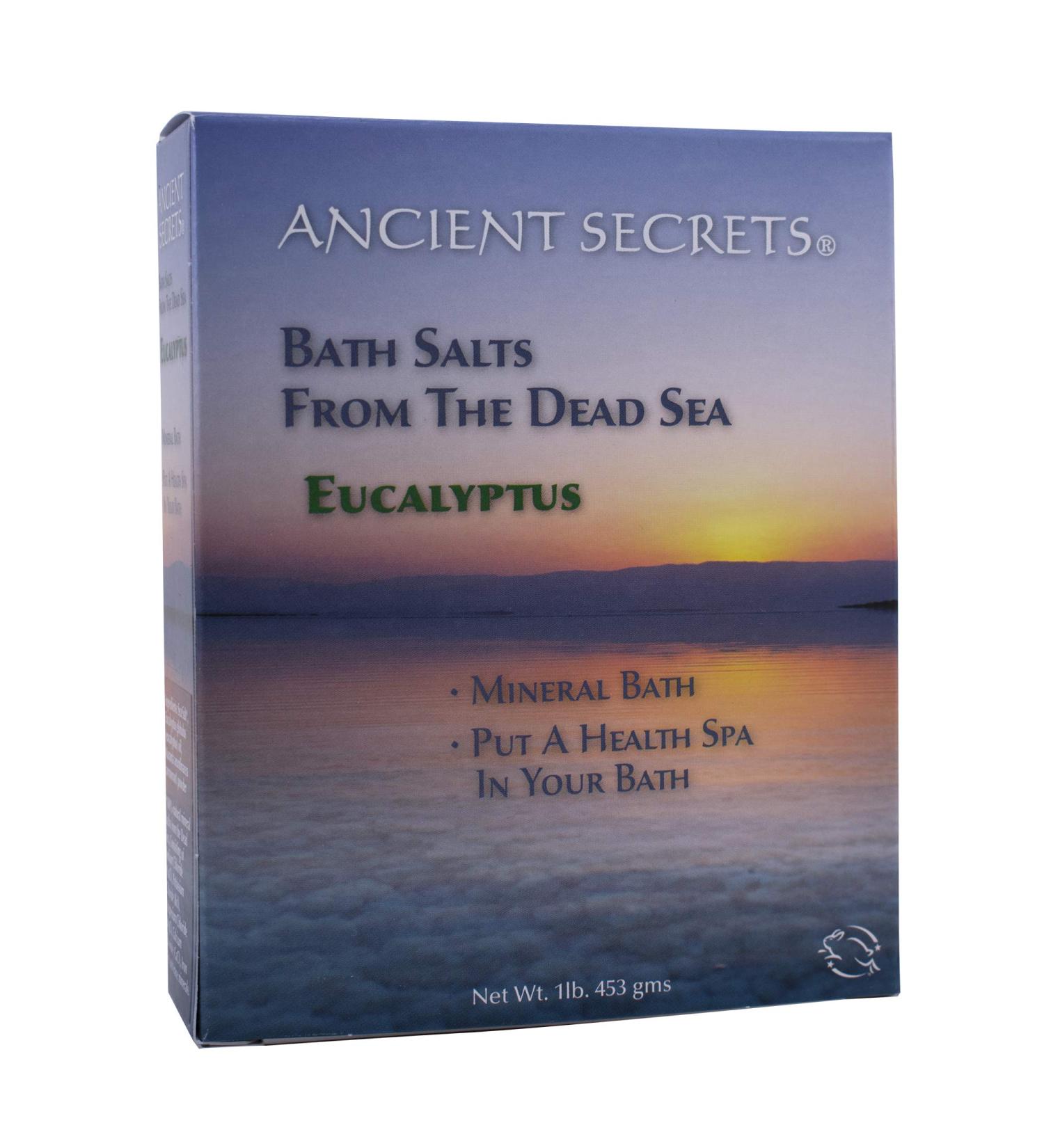 Dead Sea Eucalyptus Bath Salts - 16 oz | Natural Ancient Secrets - Buy Online on SooperMarket.com