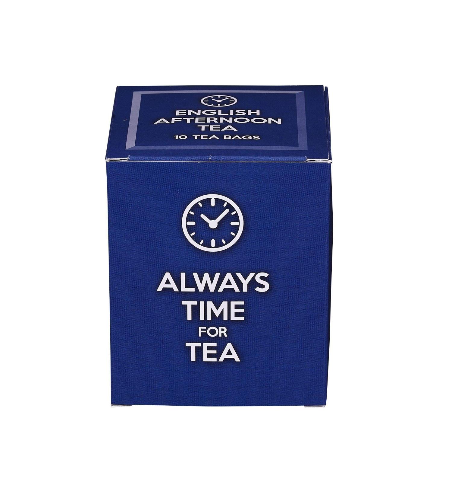 New English Teas Always Time For Tea Carton with 10 Afternoon Teabags 0.02 kg Always Time For Tea 10 Count (Pack of 1)