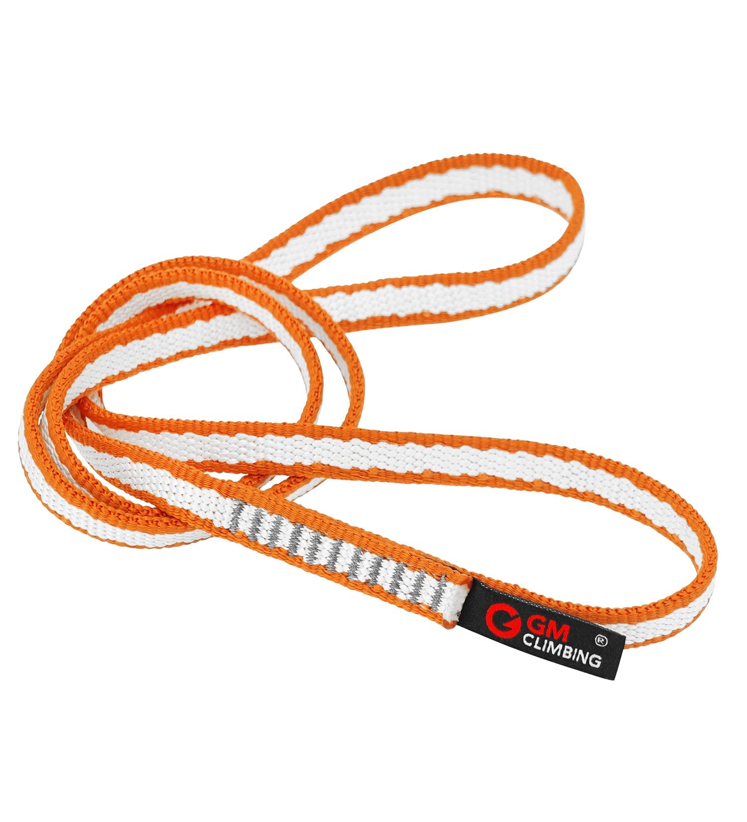 GM CLIMBING 11mm UHMWPE Sling Runner 22kN CE UIAA Certified Orange 30cm / 12inch - Buy Online on SooperMarket.com