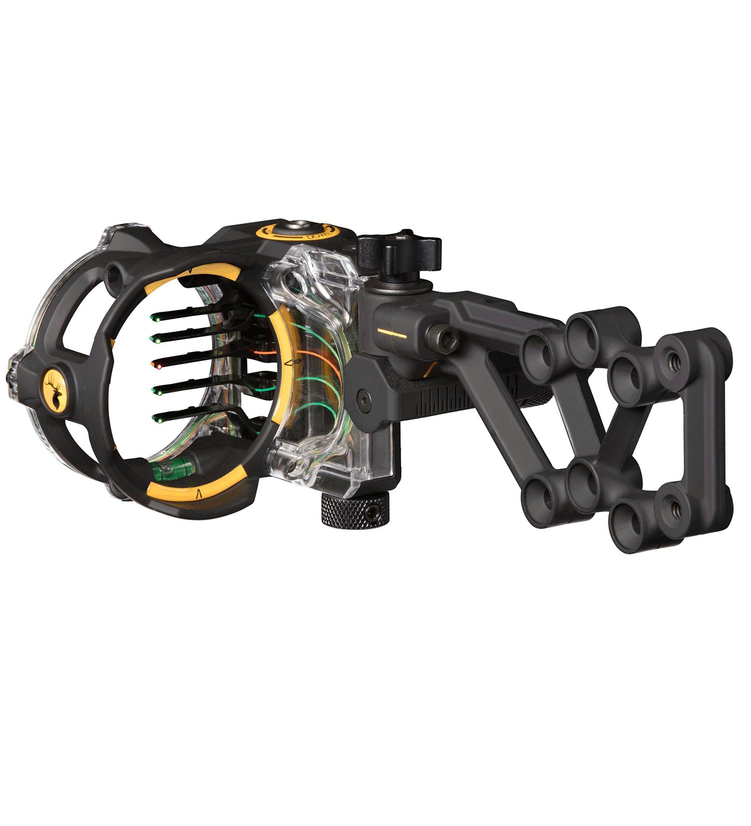 Trophy Ridge React H5 5-Pin Bow Sight - Black, Right Hand | High-Quality Archery Accessory - Buy Online on SooperMarket.com