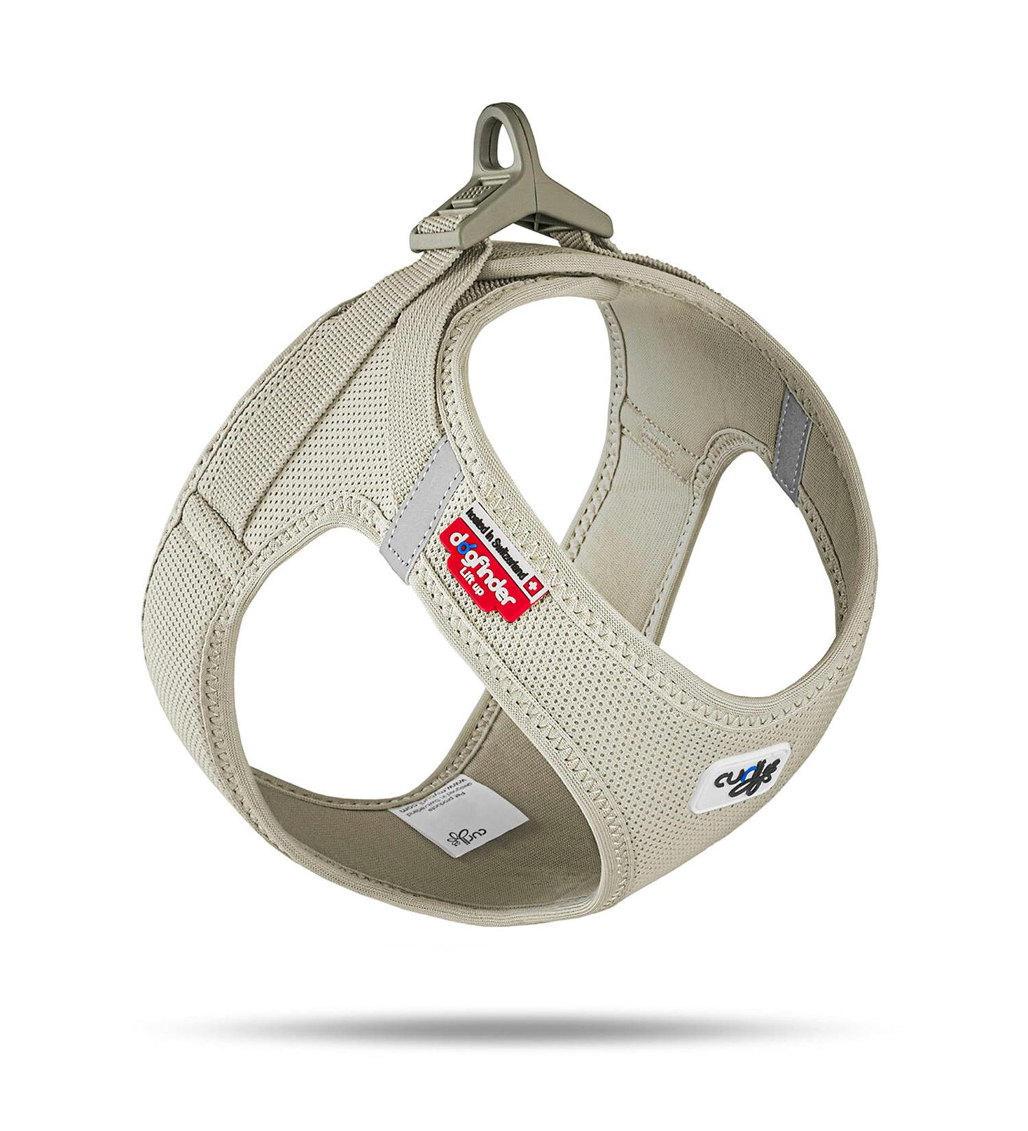 Curli Air-Mesh Vest Harness - Light Tan XL - Premium Comfort for Dogs - International Shipping - Buy Online on SooperMarket.com