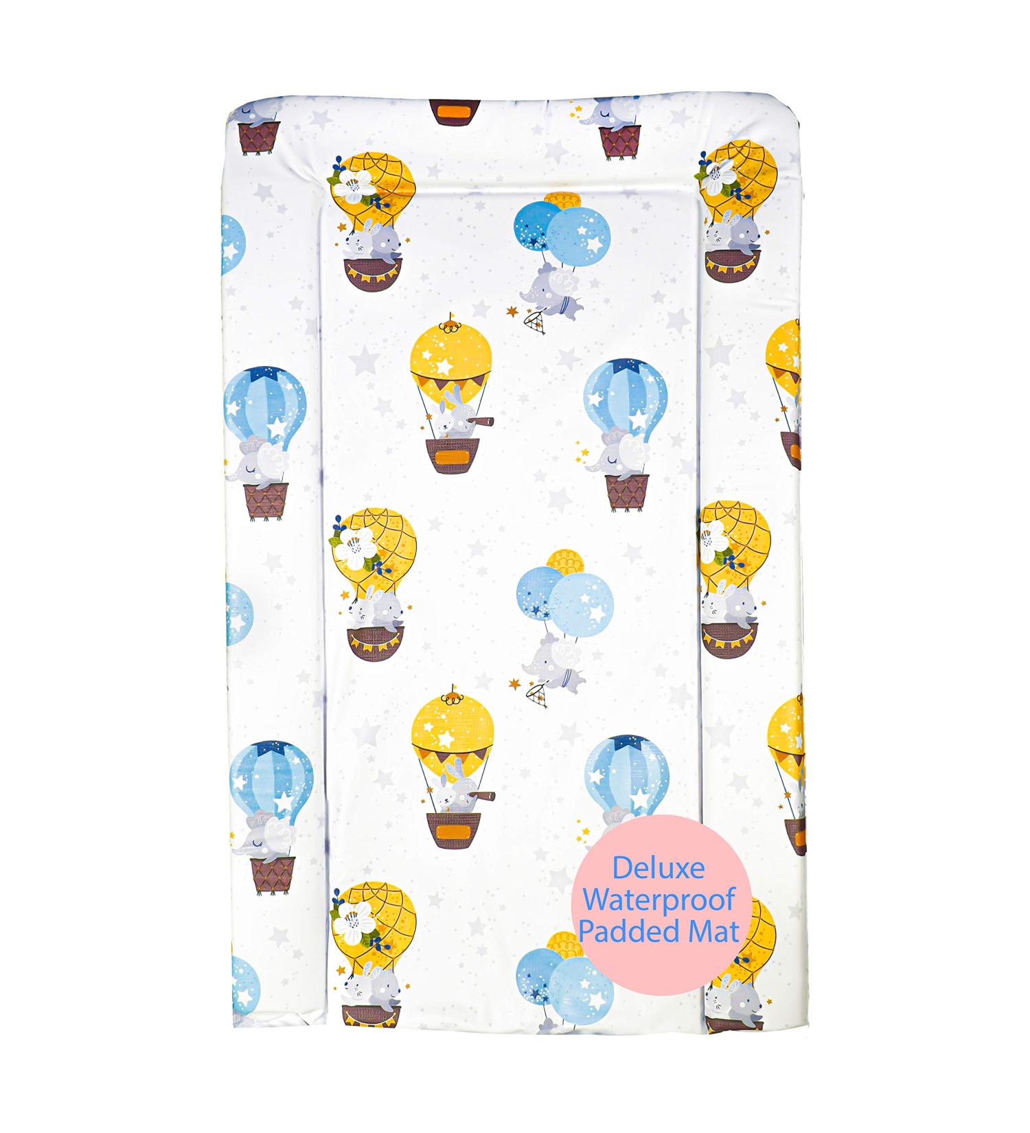 Callowesse Baby Changing Mat 79x47cm - Waterproof, Portable & Foldable with Raised Edges - Buy Online on SooperMarket.com