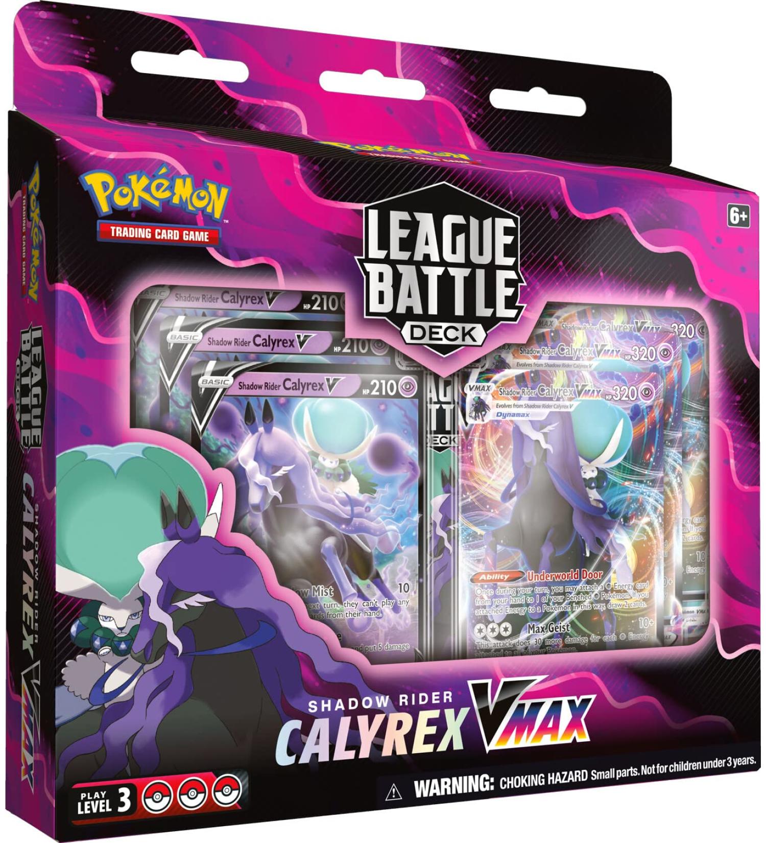 Pokemon Cards Shadow Rider Calyrex VMAX League Battle Deck - Competitive Trading Card Game Set - Buy Online on SooperMarket.com