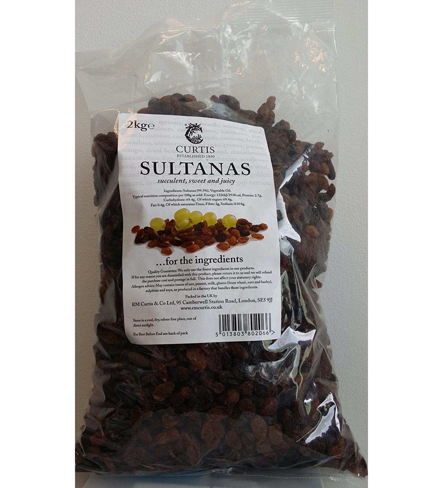 Curtis Sultanas 2KG