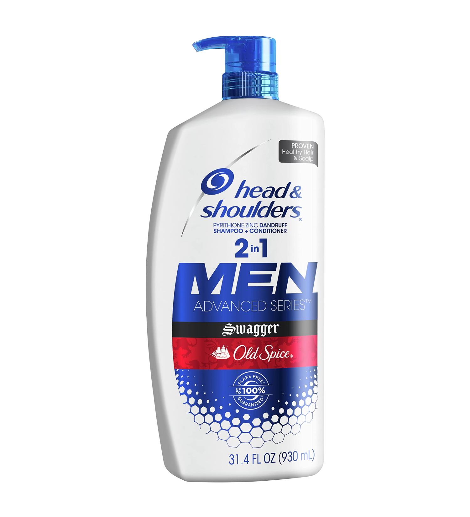 Head & Shoulders Old Spice Swagger Dandruff 2 In 1 Shampoo & Conditioner 31.4 Fl Oz