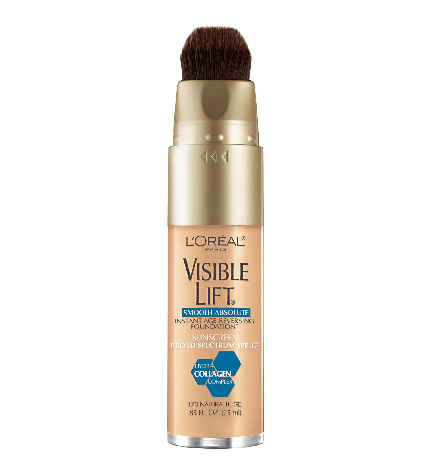 L'Oreal Paris Visible Lift Smooth Makeup  Absolute Natural Beige  0.85 Fluid Ounce