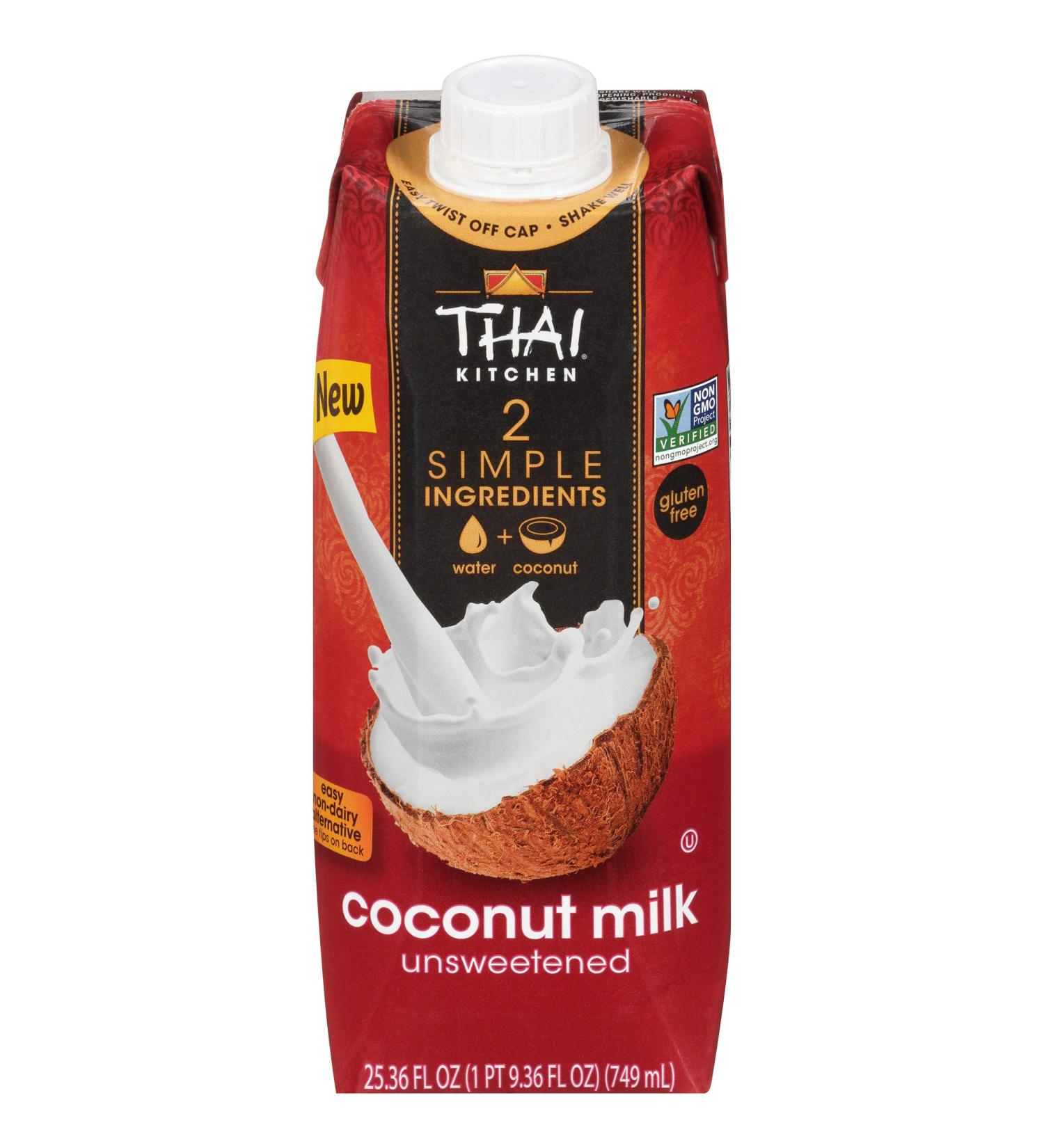 Thai Kitchen Unsweetened Coconut Milk 25.36 fl oz - Pure & Creamy | Pack of 1 - Buy Online on SooperMarket.com