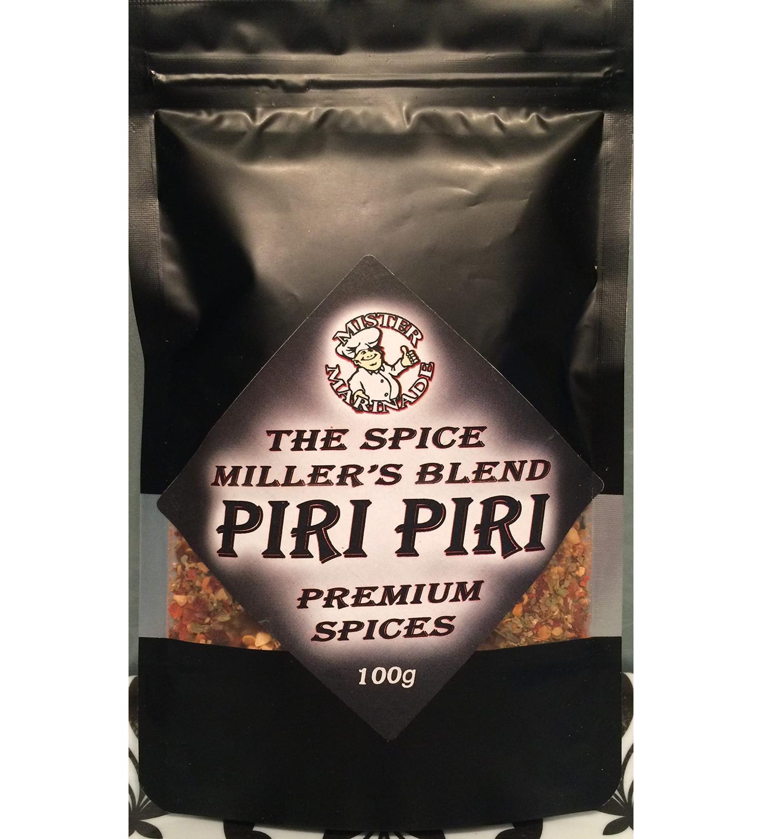 Spice Miller's Blend Piri Piri 100g - Premium Artisan Spice Mix - Syn Free & Low Syn Seasonings - Buy Online on SooperMarket.com