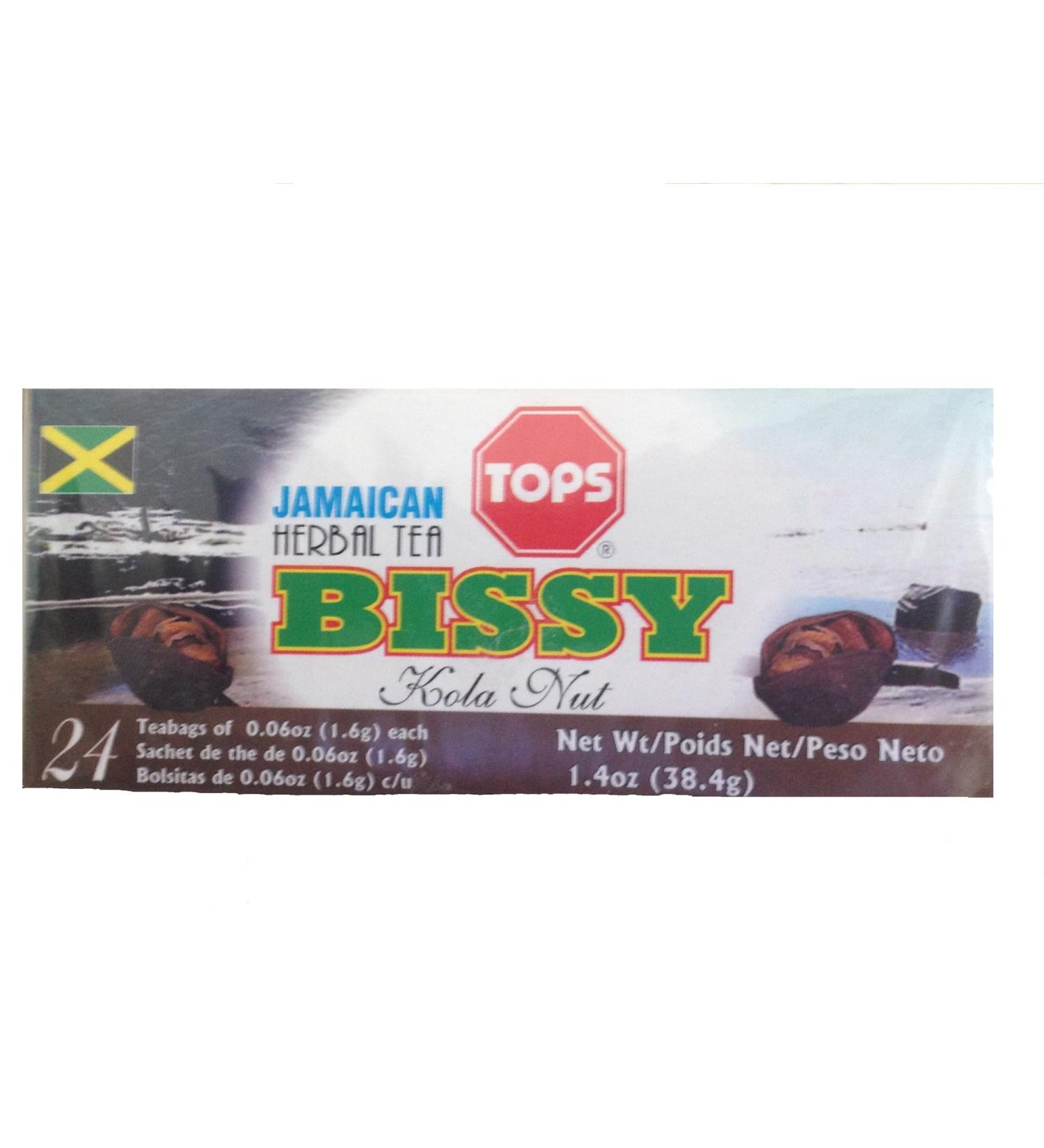 Tops Jamaican Bissy Herbal Tea (Kola Nut) (Cola Accuminata) - Buy Online on SooperMarket.com
