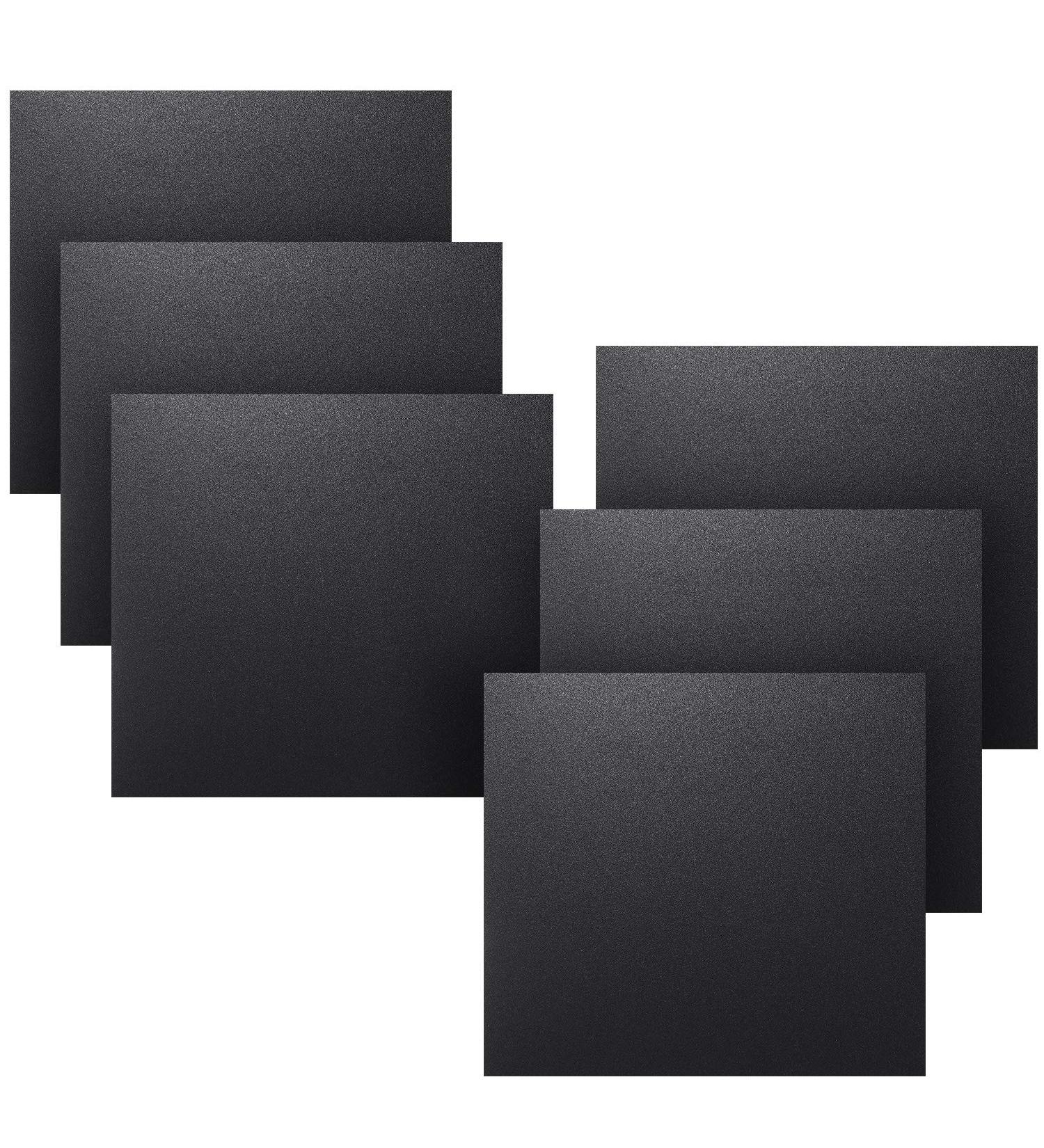 6 Pieces 12x12 Inch Moldable ABS Plastic Sheets for DIY Crafts - High Tensile & Impact Strength, Ideal for Home Projects - Buy Online on SooperMarket.com