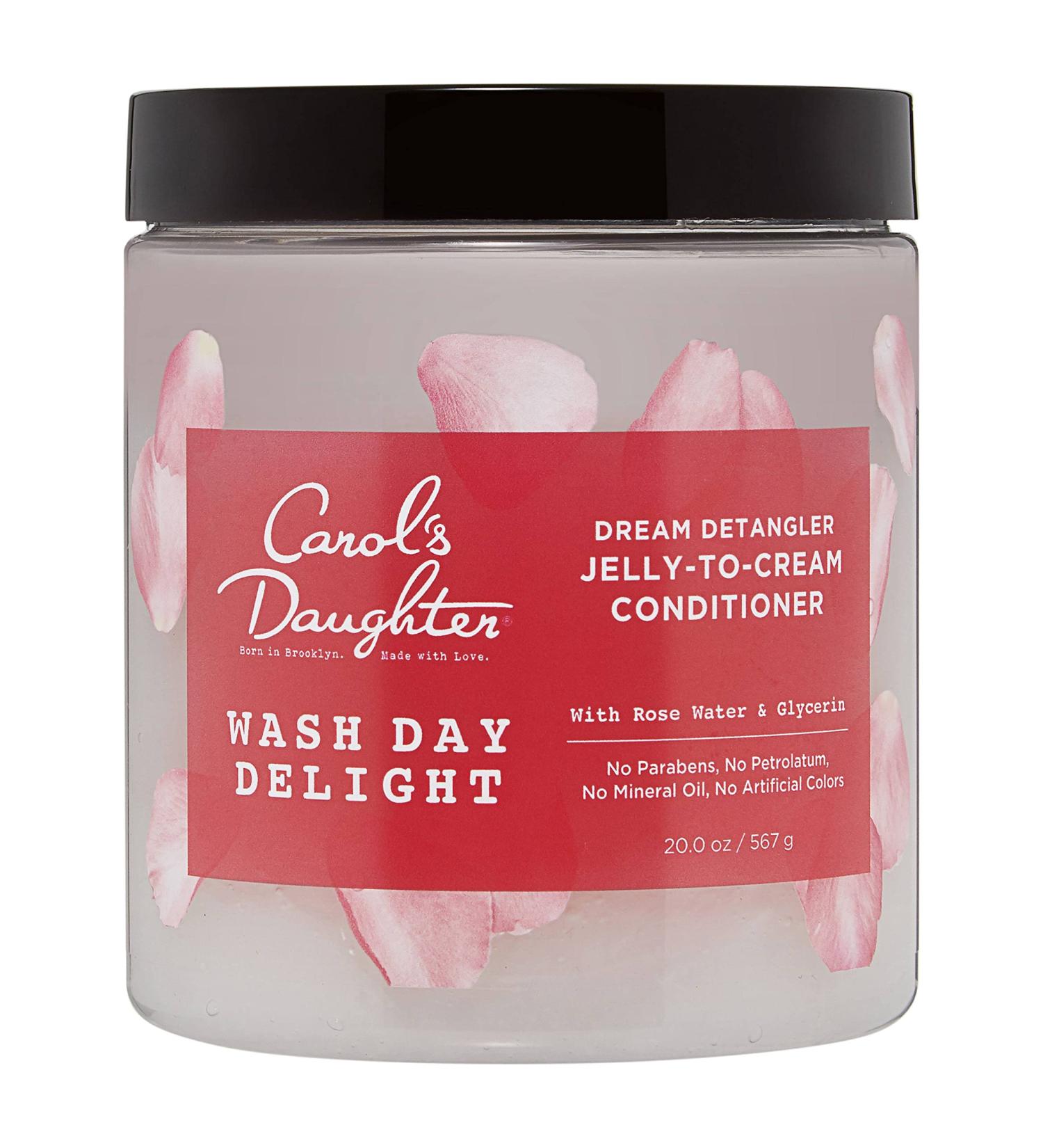 Carol's Daughter Detangling Jelly-to-Cream Conditioner 20 Oz - Glycerin & Rose Water, Paraben-Free Moisturizing Curl Conditioner for Hydration & Shine - Buy Online on SooperMarket.com