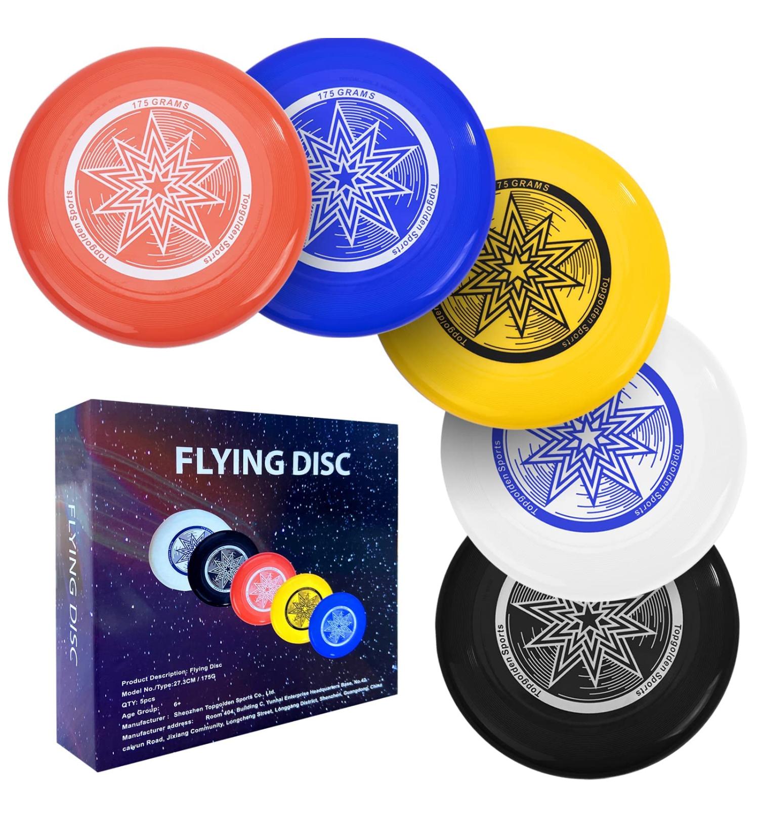 Eastgoing Ultimate Flying Disc 175g | 10.75 Sport Disc for Competitions - Beach, Park, Camping | Team Frisbee in 5 Colors - Buy Online on SooperMarket.com