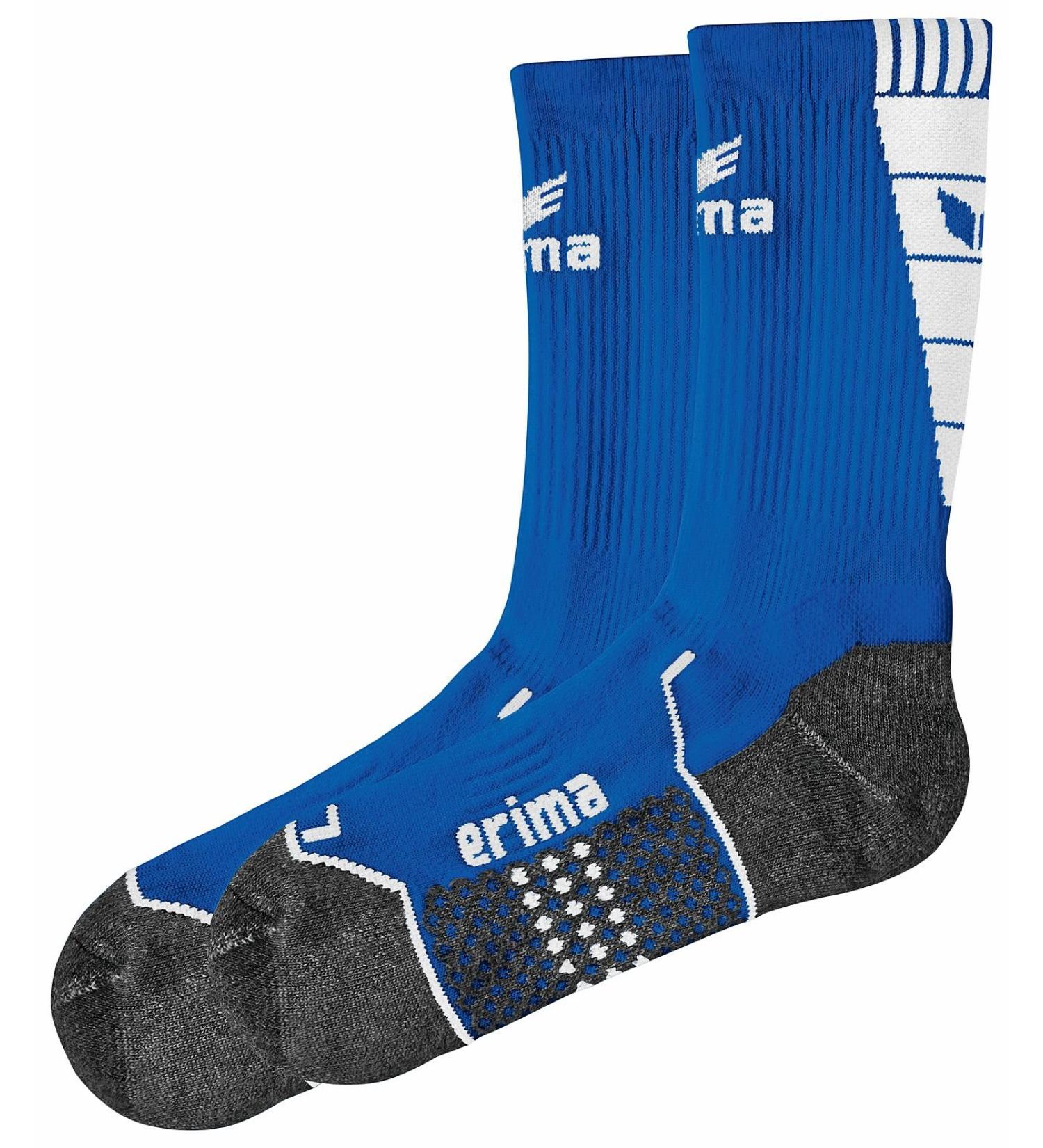 Erima Unisex Premium Pro Training Socks (1 Pack) 2 New Royal/White