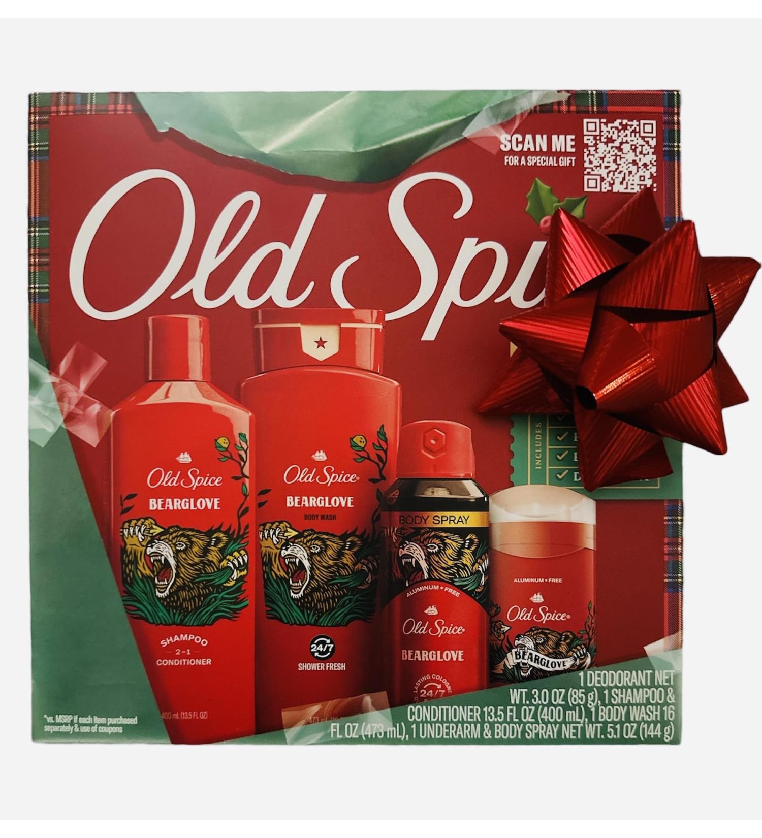Old Spice BearGlove 3 piece gift set - Buy Online on SooperMarket.com