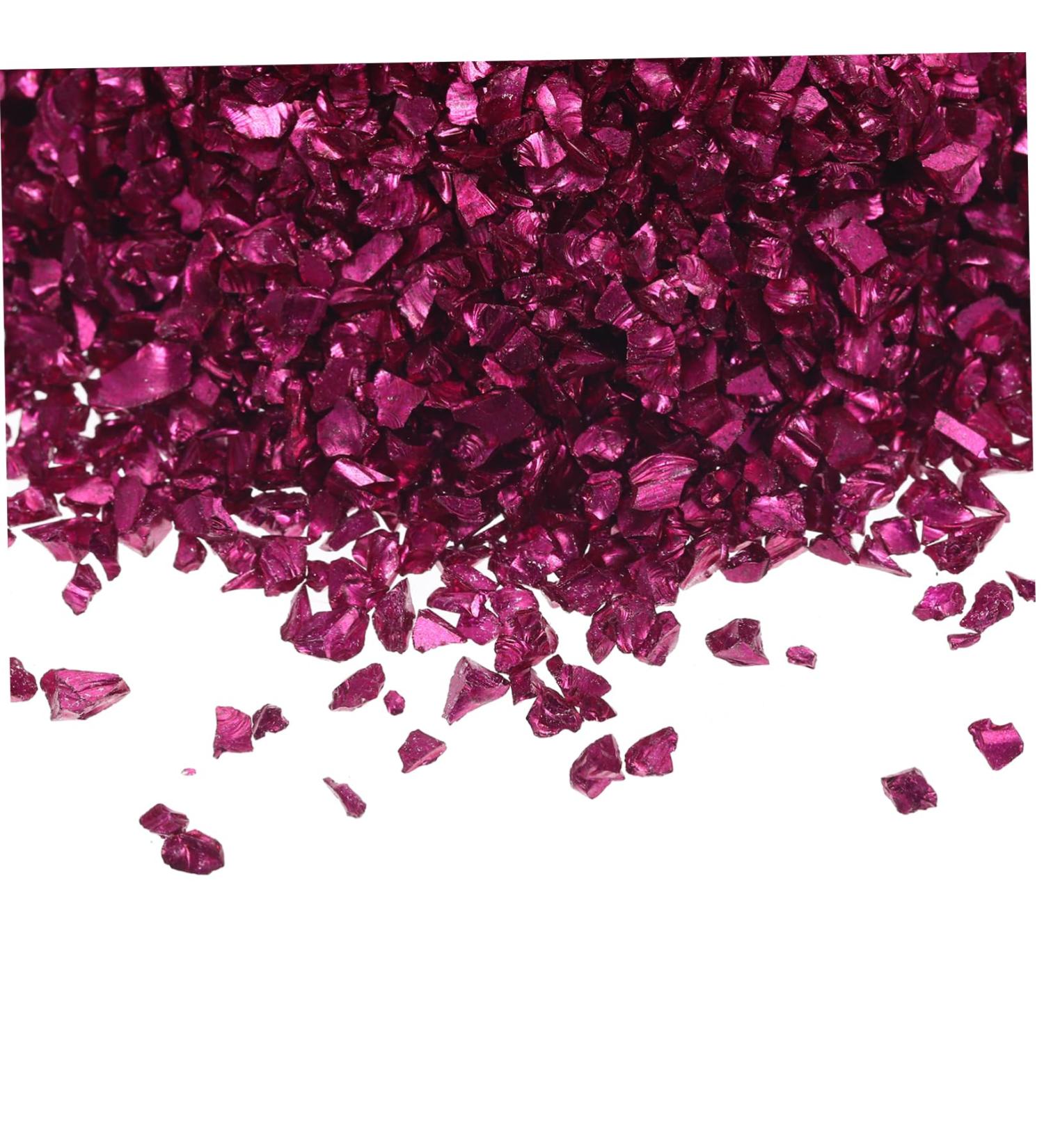 minkissy 1 Glass Chip Irregular Glass Epoxy Fillers Colored Rhinestones Manicure Fillers Irregular Glass Nail Art Gemstones for Nails Mirror Vase Epoxy Filler Charms Filling Jewelry Drill 0.5X0.3cm Rosy - Buy Online on SooperMarket.com