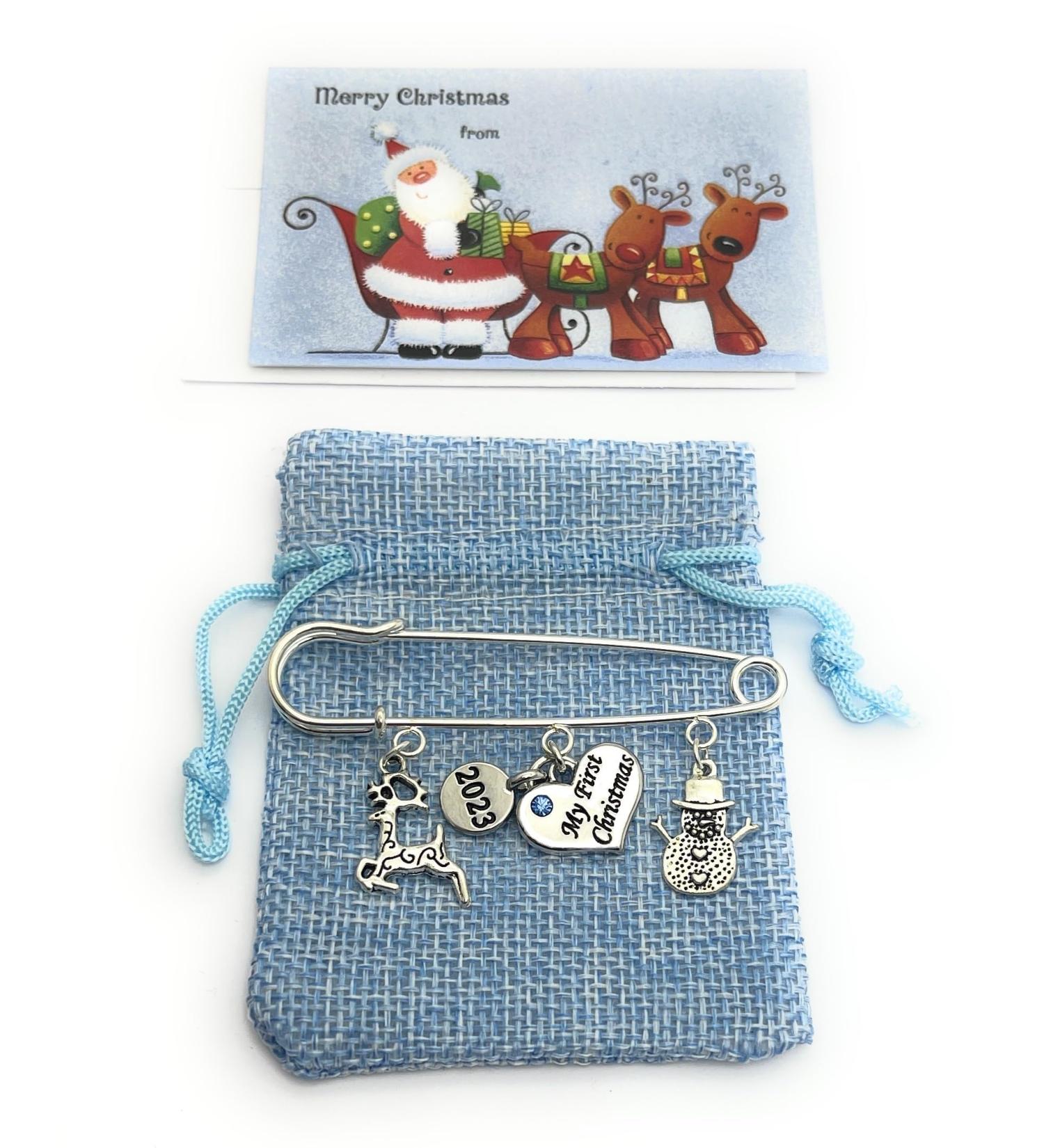 Baby Boy My First Christmas 2023 Keepsake Charms | Gift Bag & Card Included - Buy Online on SooperMarket.com