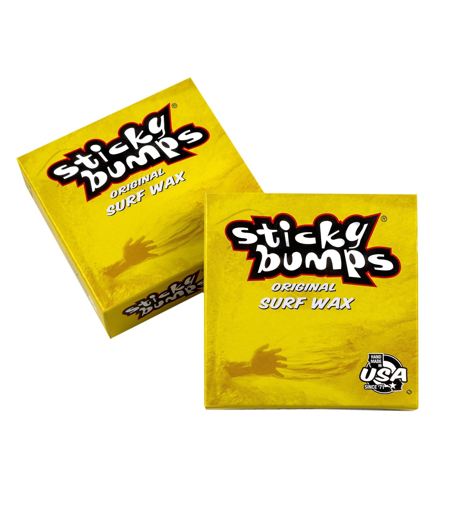 Sticky Bumps Tropical Surf Wax Box (Pack of 3), White