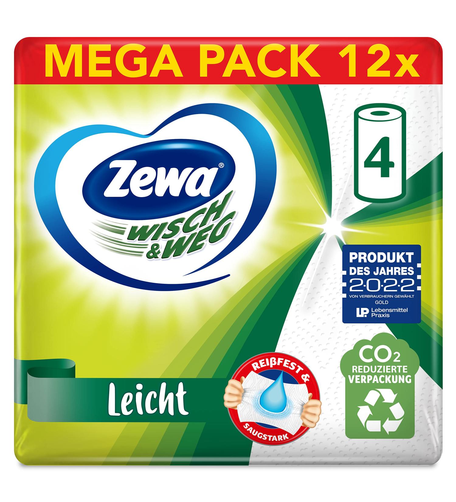 Zewa Wipe & Path Light - 48 Pieces | Premium International Shipping Available - Buy Online on SooperMarket.com