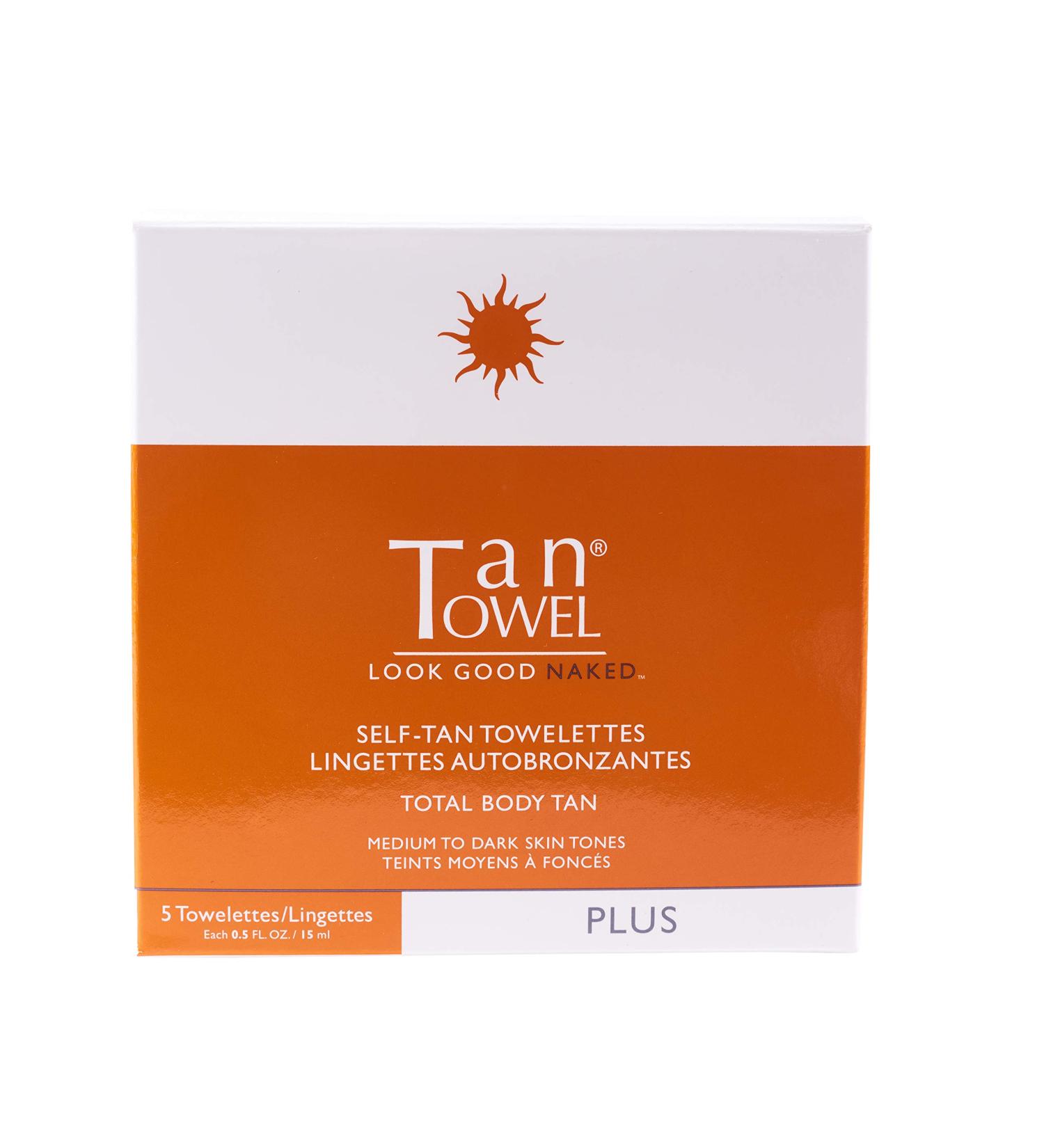 Tan Towel Plus Self-Tan Towelette Full Body - 5 Count - Buy Online on SooperMarket.com