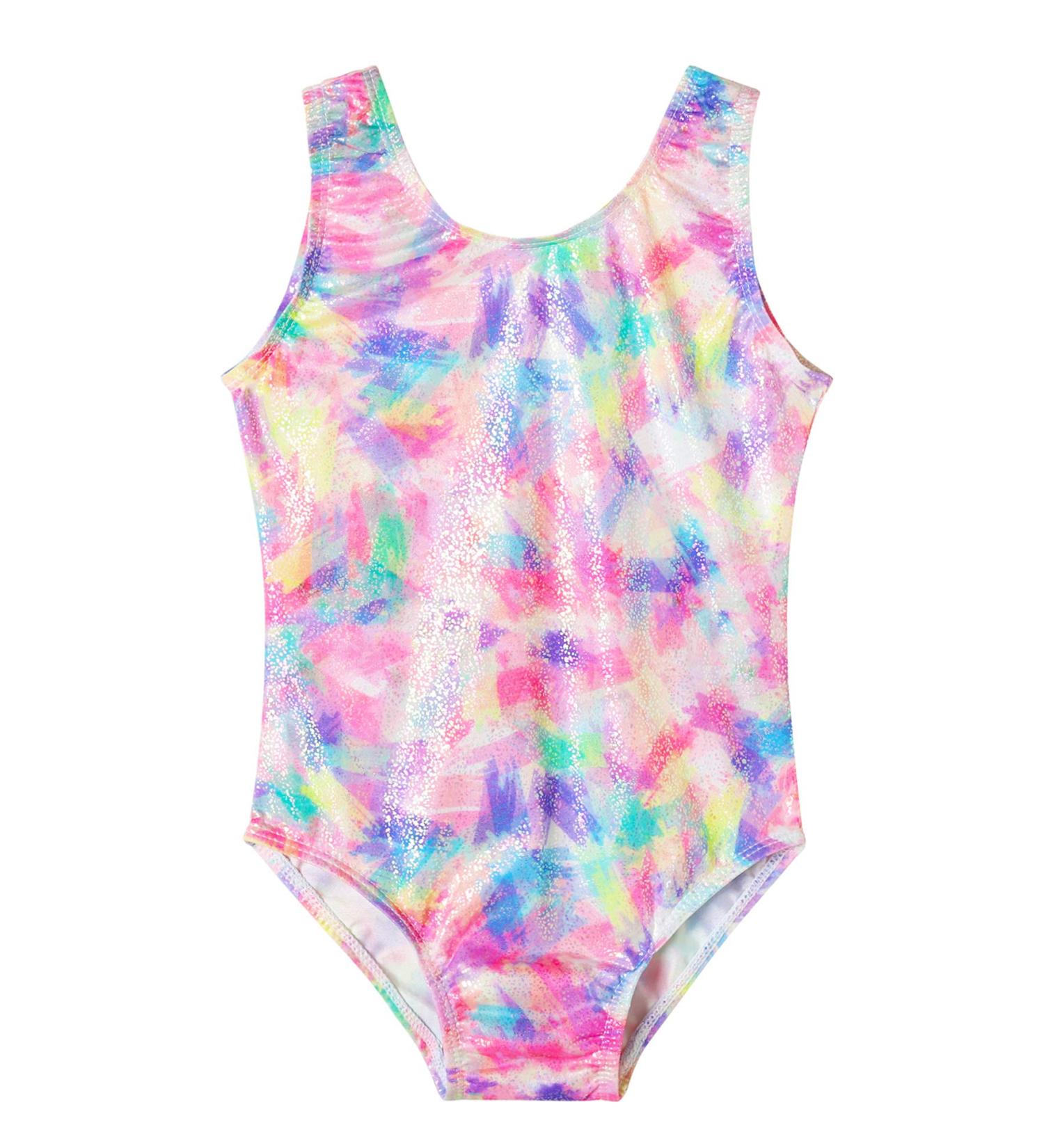 QoozZ Sparkle Gymnastics Leotard for Girls 5-6y - Child Graffiti Pattern - Buy Online on SooperMarket.com