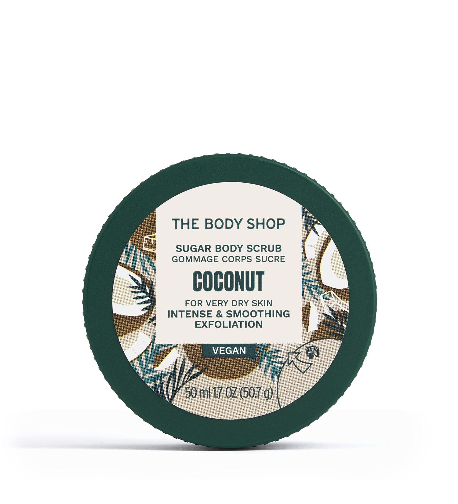 The Body Shop Coconut Body Scrub Exfoliator - 50ml (1.70oz) - Pack of 1 - Buy Online on SooperMarket.com