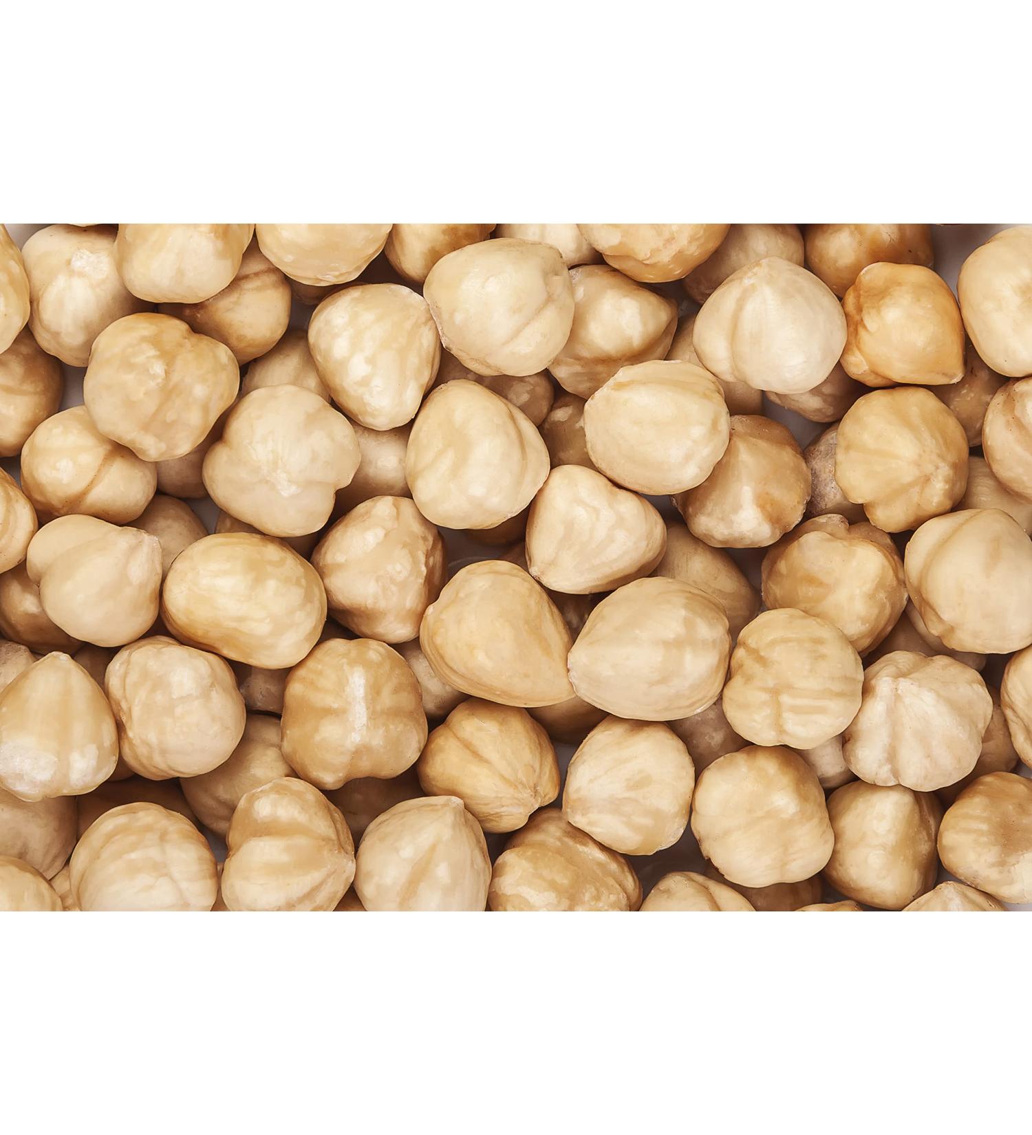 Hazelnut Kernels Blanch 1kg | Roasted Peeled Hazelnuts | Vegan Snack | Dorimed - Buy Online on SooperMarket.com
