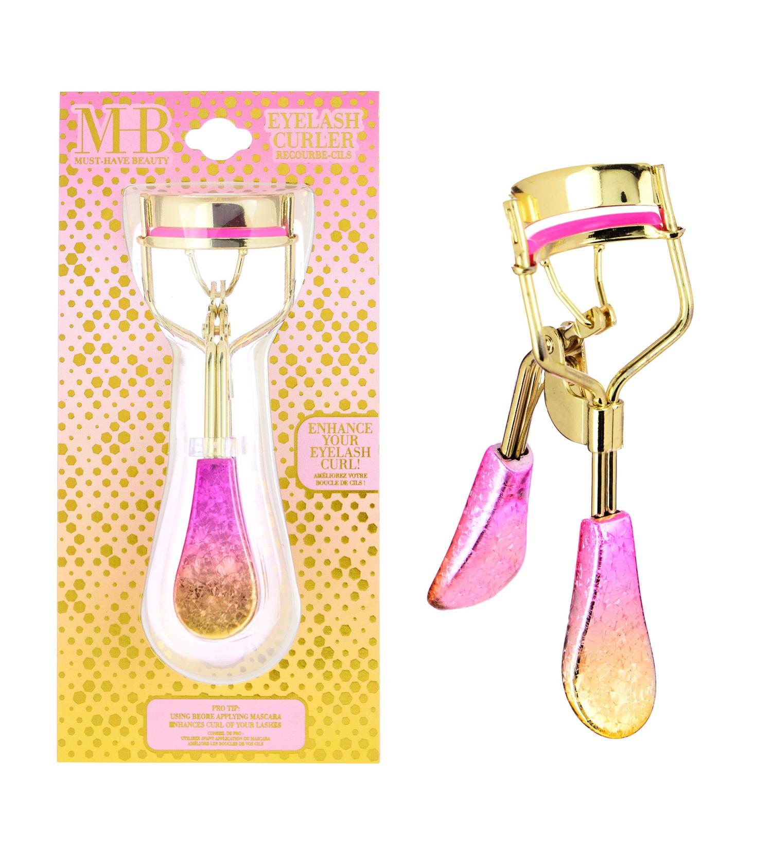 Buy Expressions Eyelash Curler - Ombre Metallic Pink Gold | Precision & Comfort Grip Lash Curler for Effortless Lifting | International Shipping Available - Buy Online on SooperMarket.com