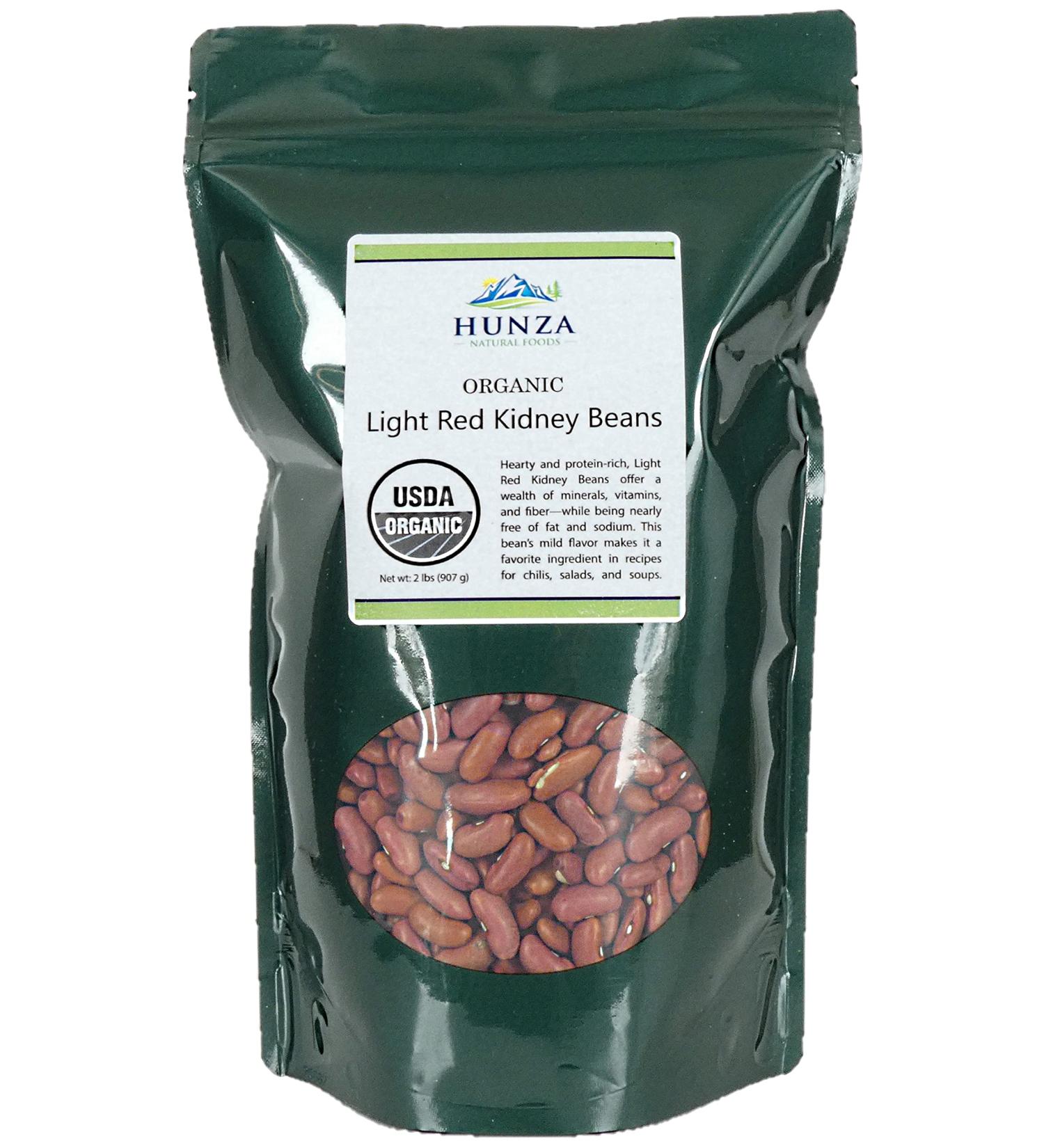 Hunza Organic Light Red Kidney Beans (2 lbs) 2 Pound (Pack of 1) - Buy Online on SooperMarket.com