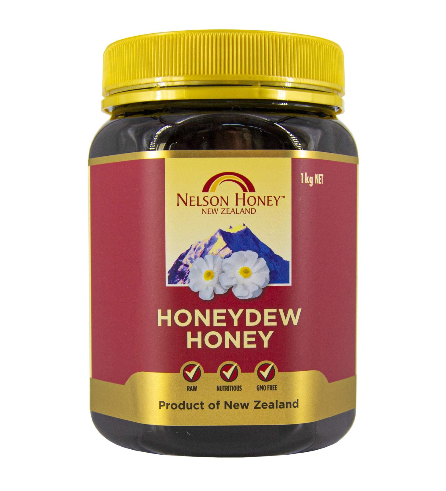 Nelson Honey UK Honeydew Honey 1 kg - Buy Online on SooperMarket.com